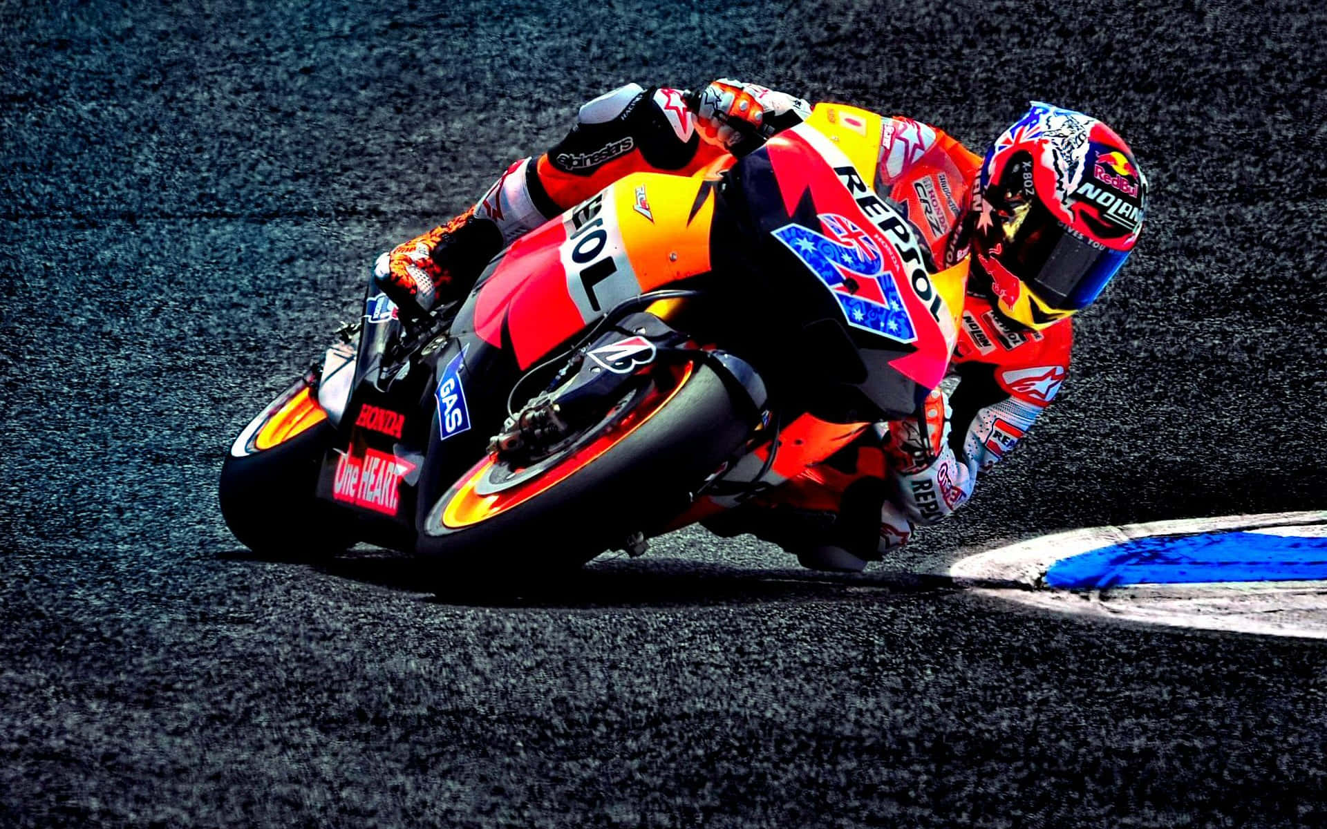 Motorcycle Race Driver [wallpaper] Background