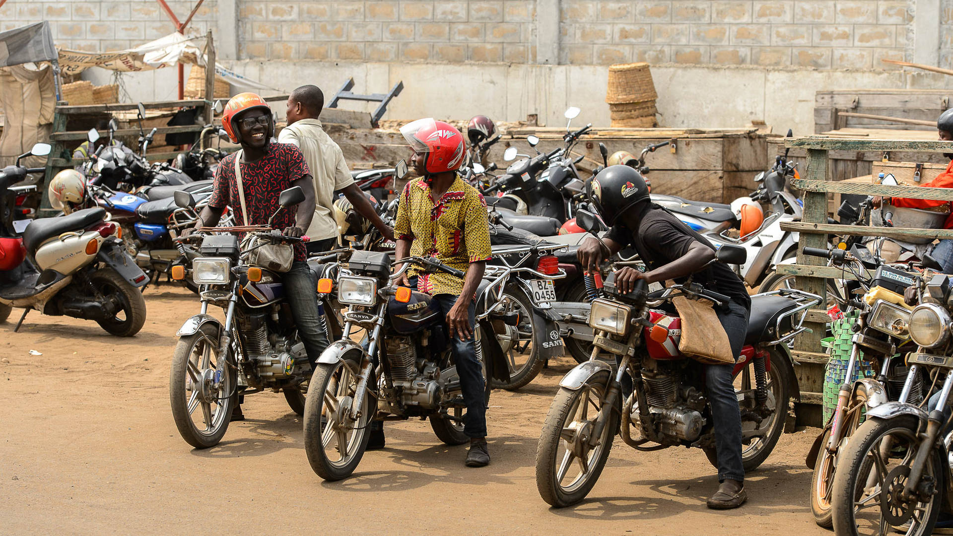 Motorcycle Taxi Togo