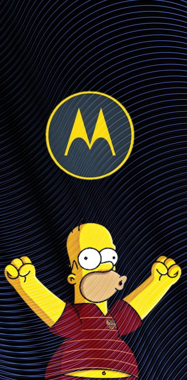 Motorola And Simpson Background