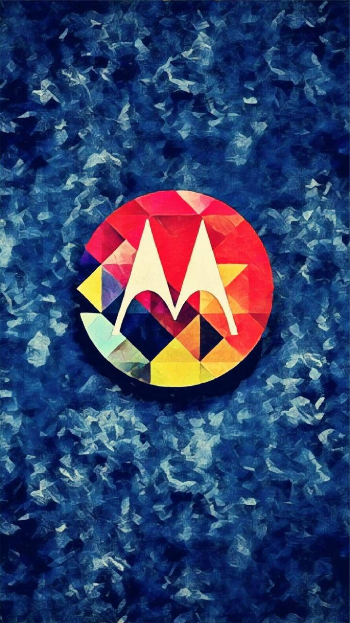 Motorola Blue Art Background