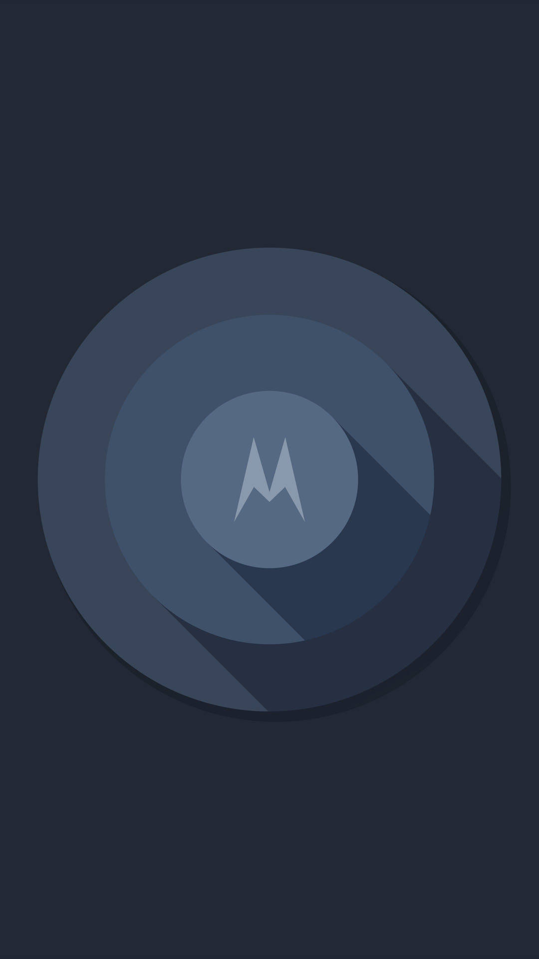 Motorola Minimalist Blue Background