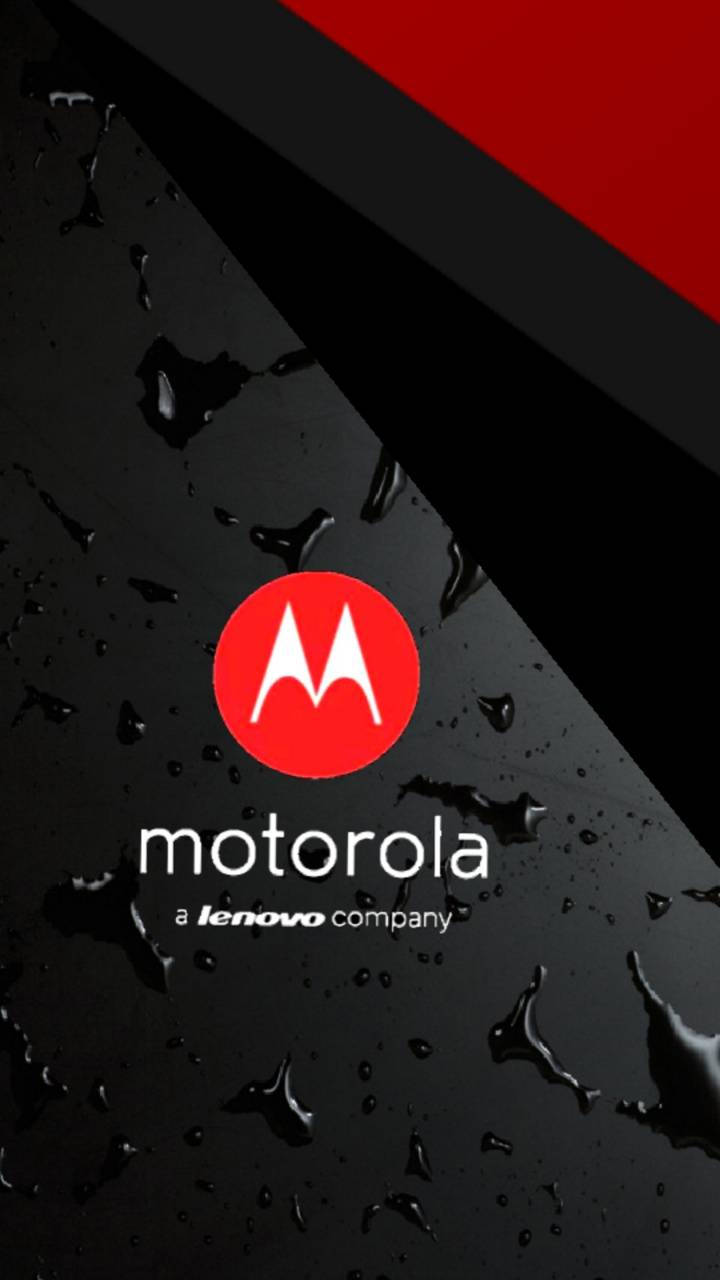 Motorola Red And Black Background