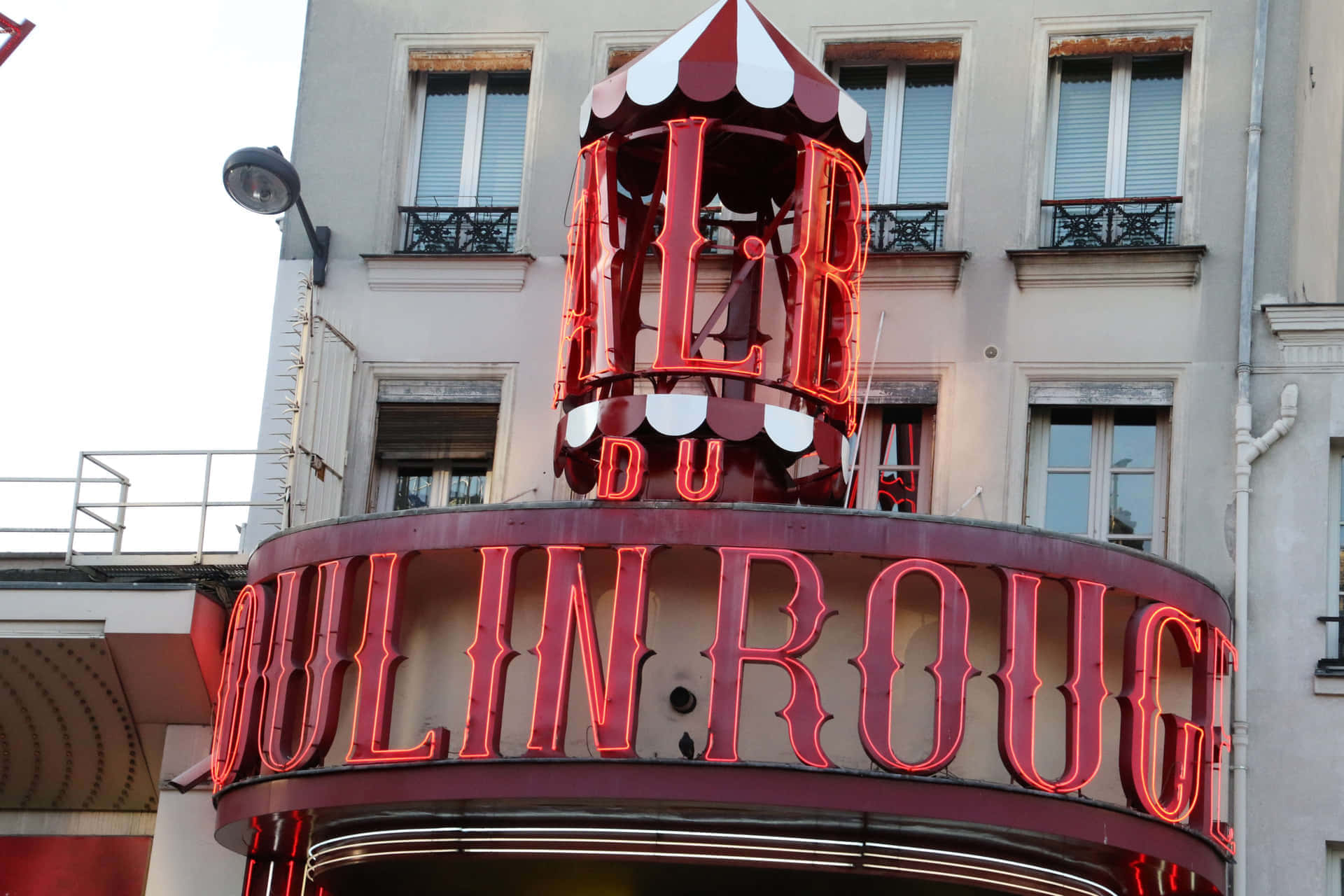 Moulin Rouge Iconic Entrance Sign