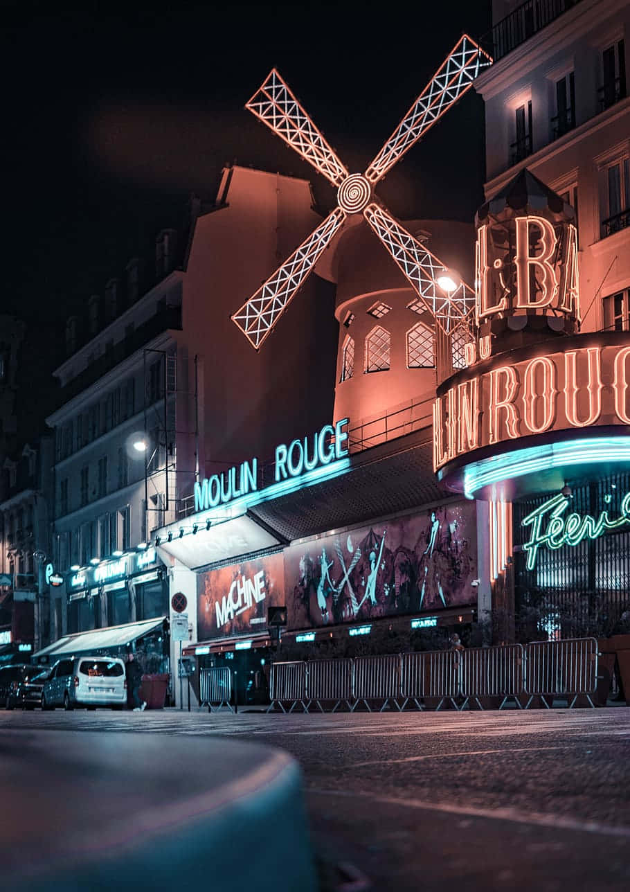 Moulin Rouge Lights Off Closing Time Background