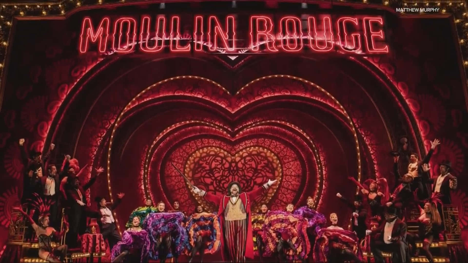 Moulin Rouge Stage Performance Background