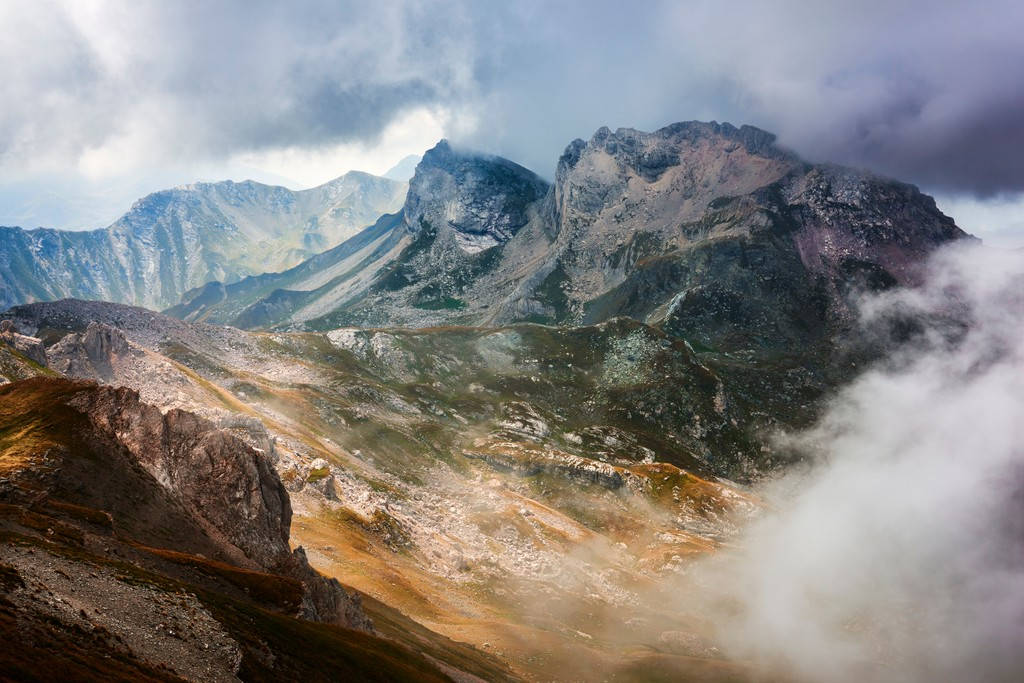 Mount Korab In North Macedonia Background