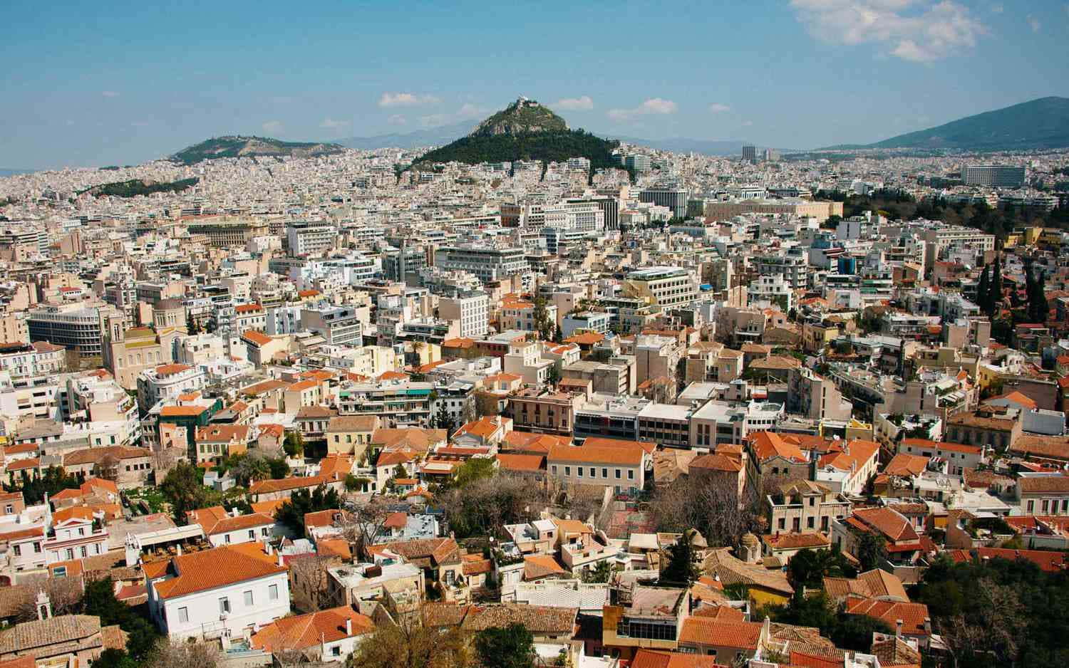 Mount Lycabettus Athens Metropolis