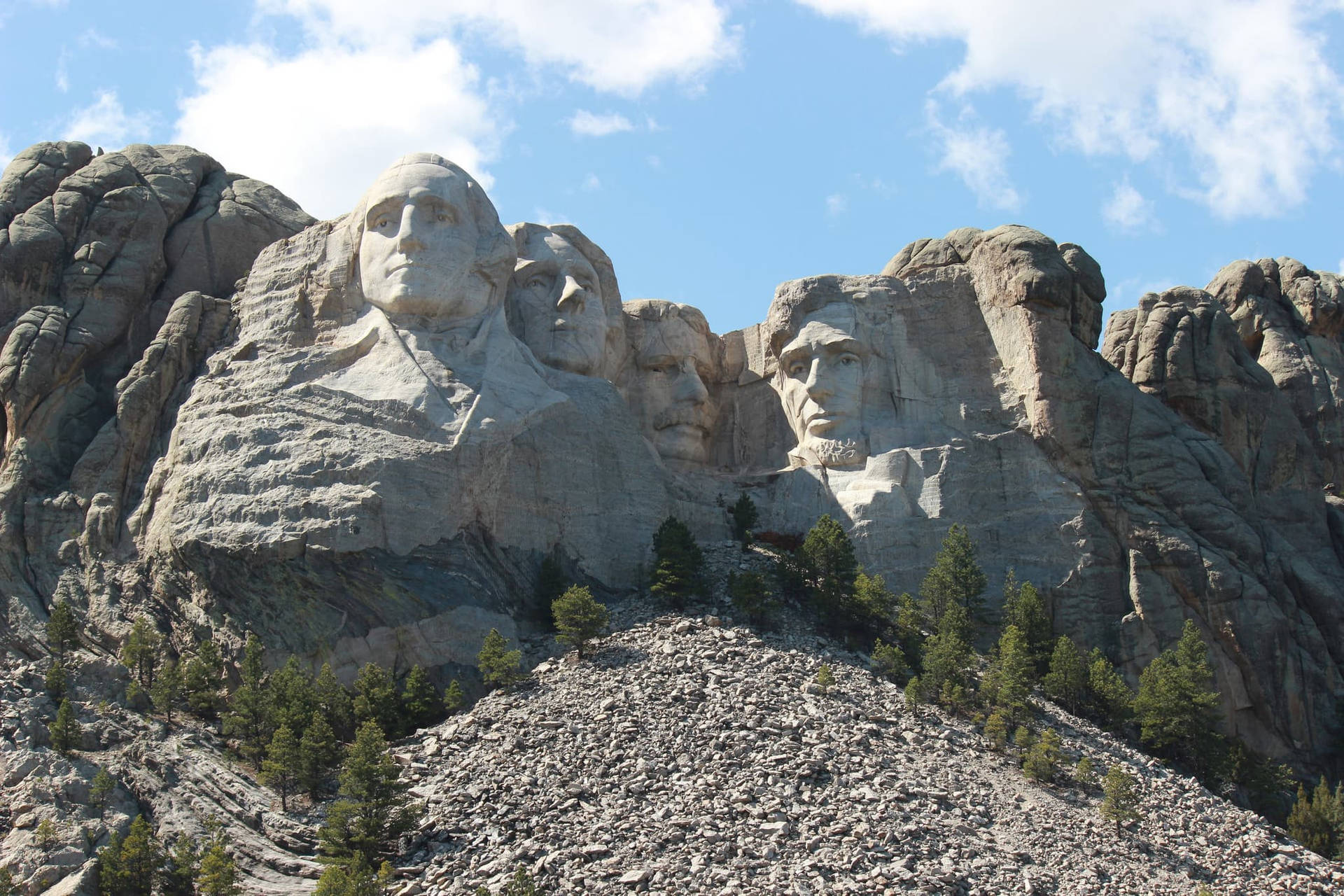 Mount Rushmore Low Angle Shot