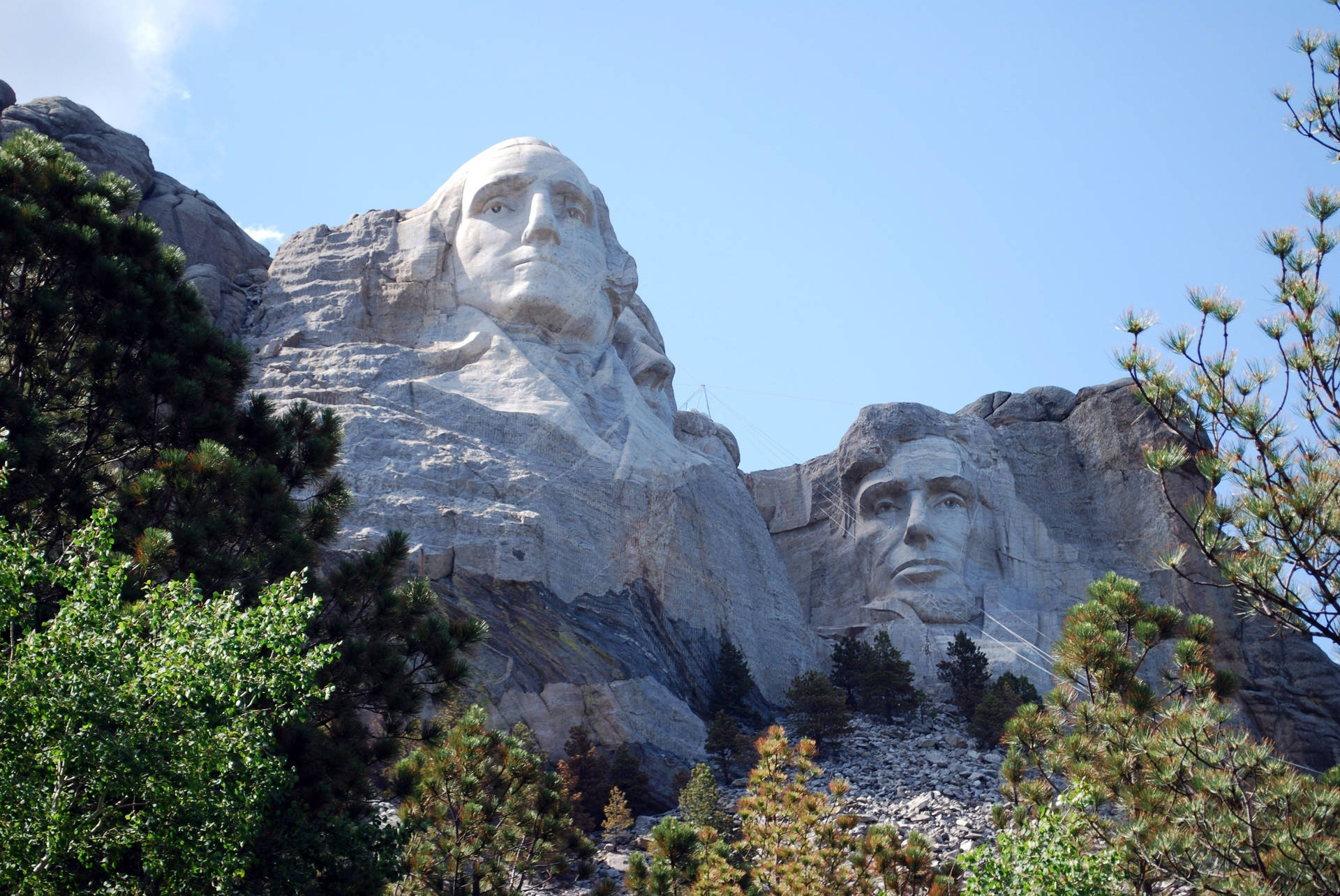 Mount Rushmore Washington And Lincoln