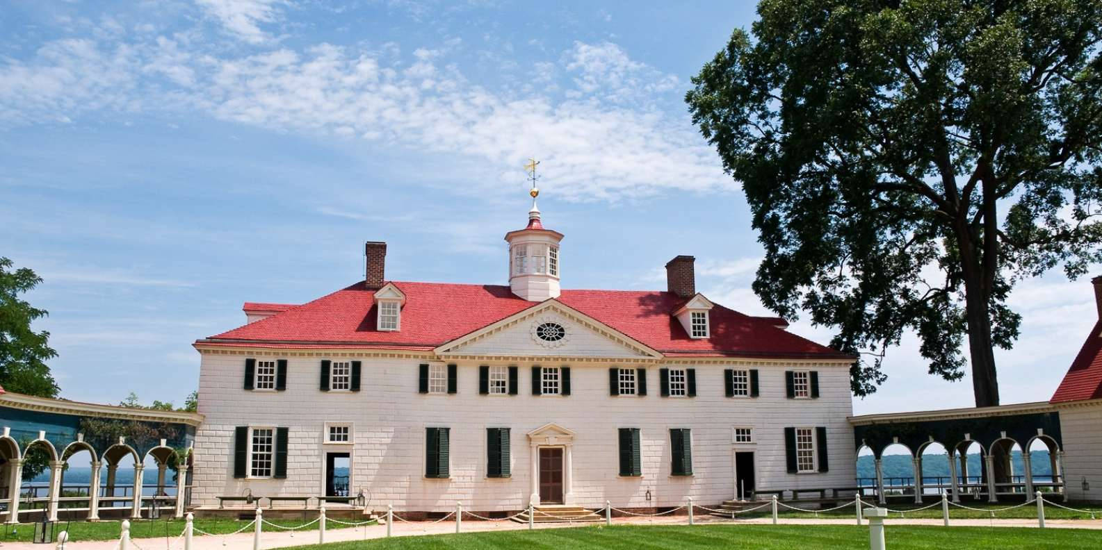 Mount Vernon Panoramic View Background