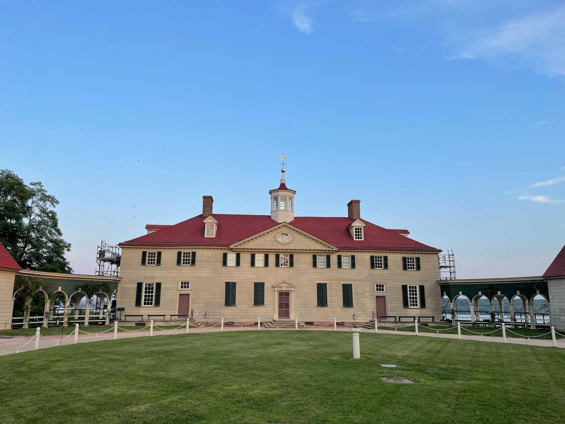 Mount Vernon Photograph Background