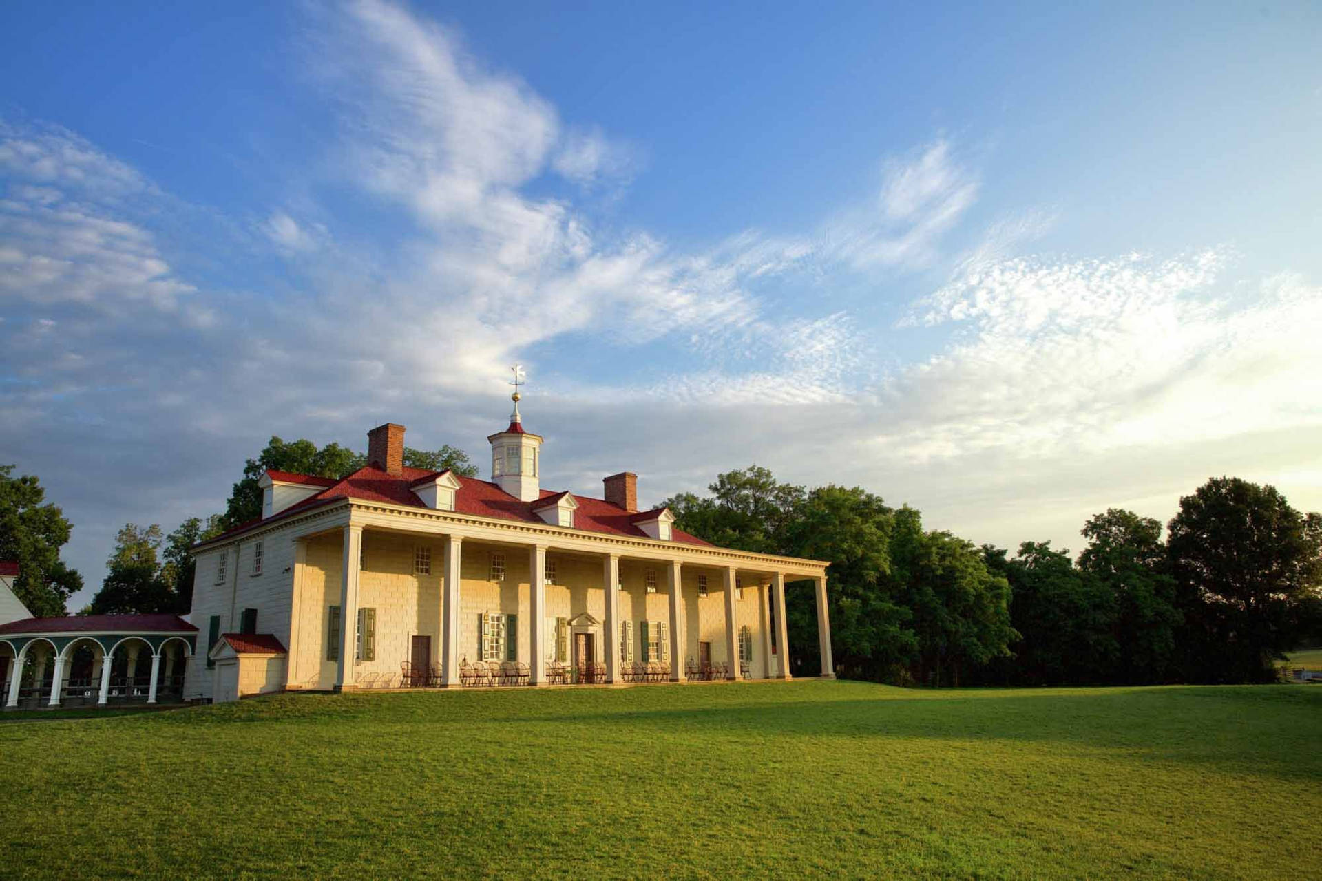 Mount Vernon Scenery Background