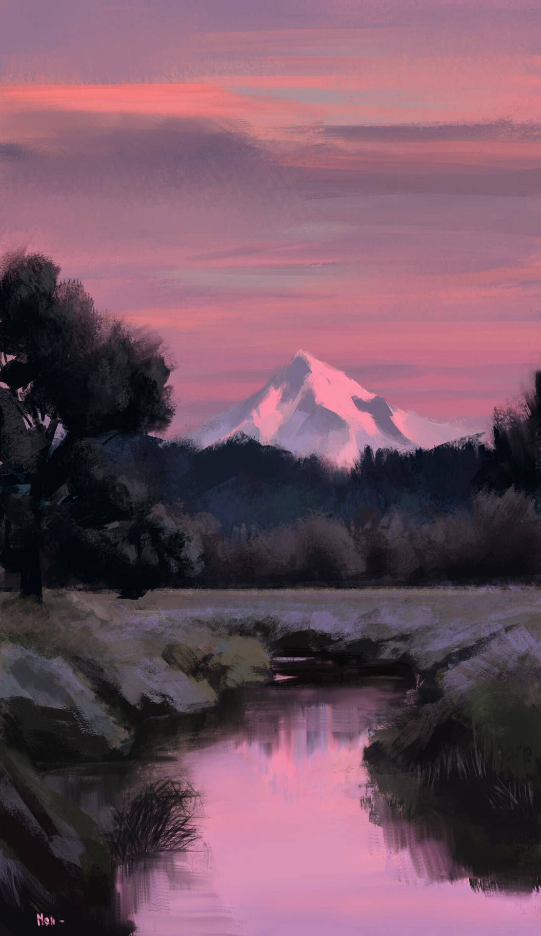 Mountain And River Art