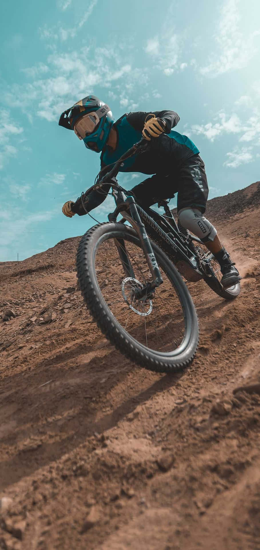 Mountain Biker Intense Descent.jpg Background