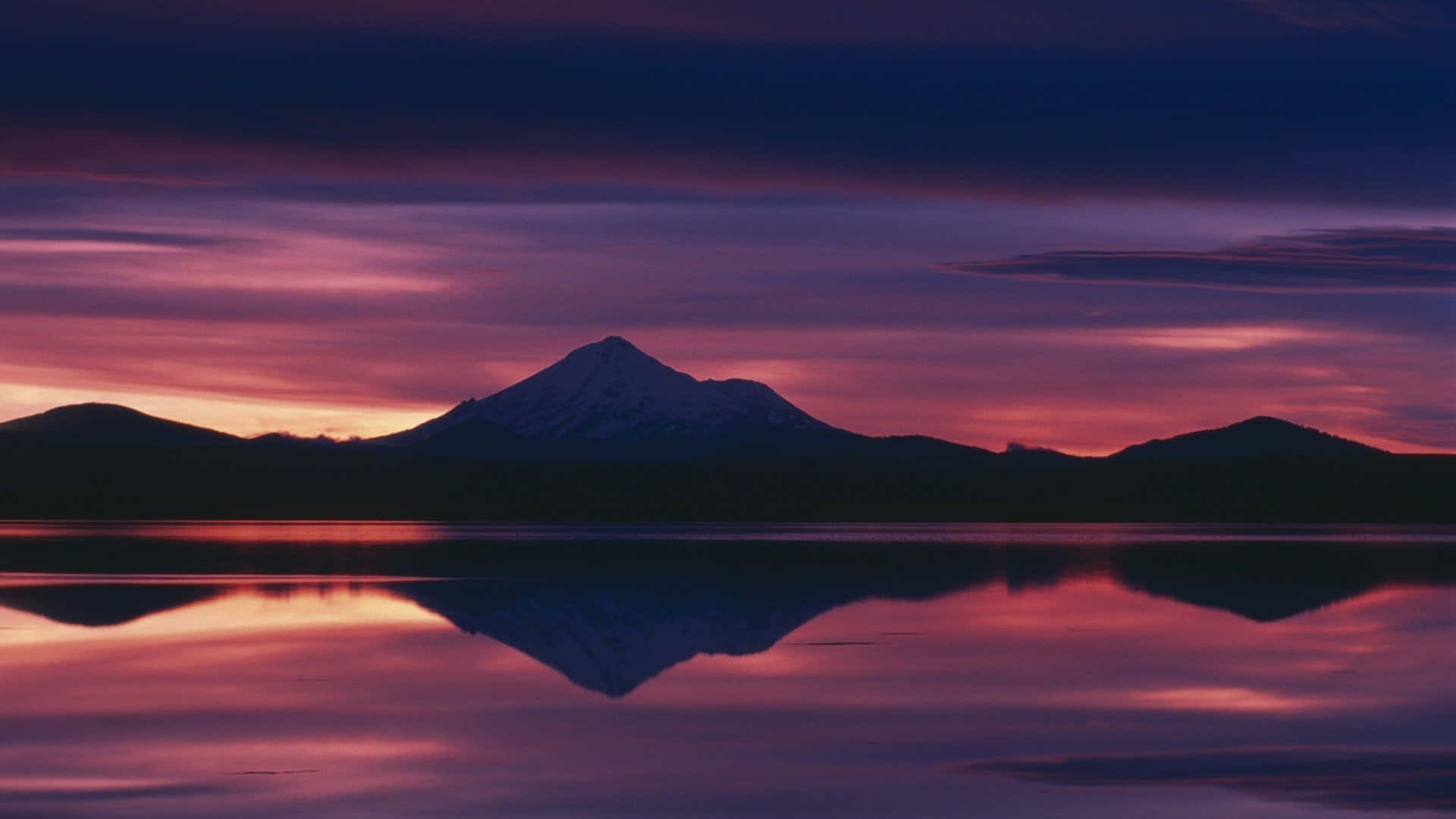 Mountain Horizon Natural Background Background