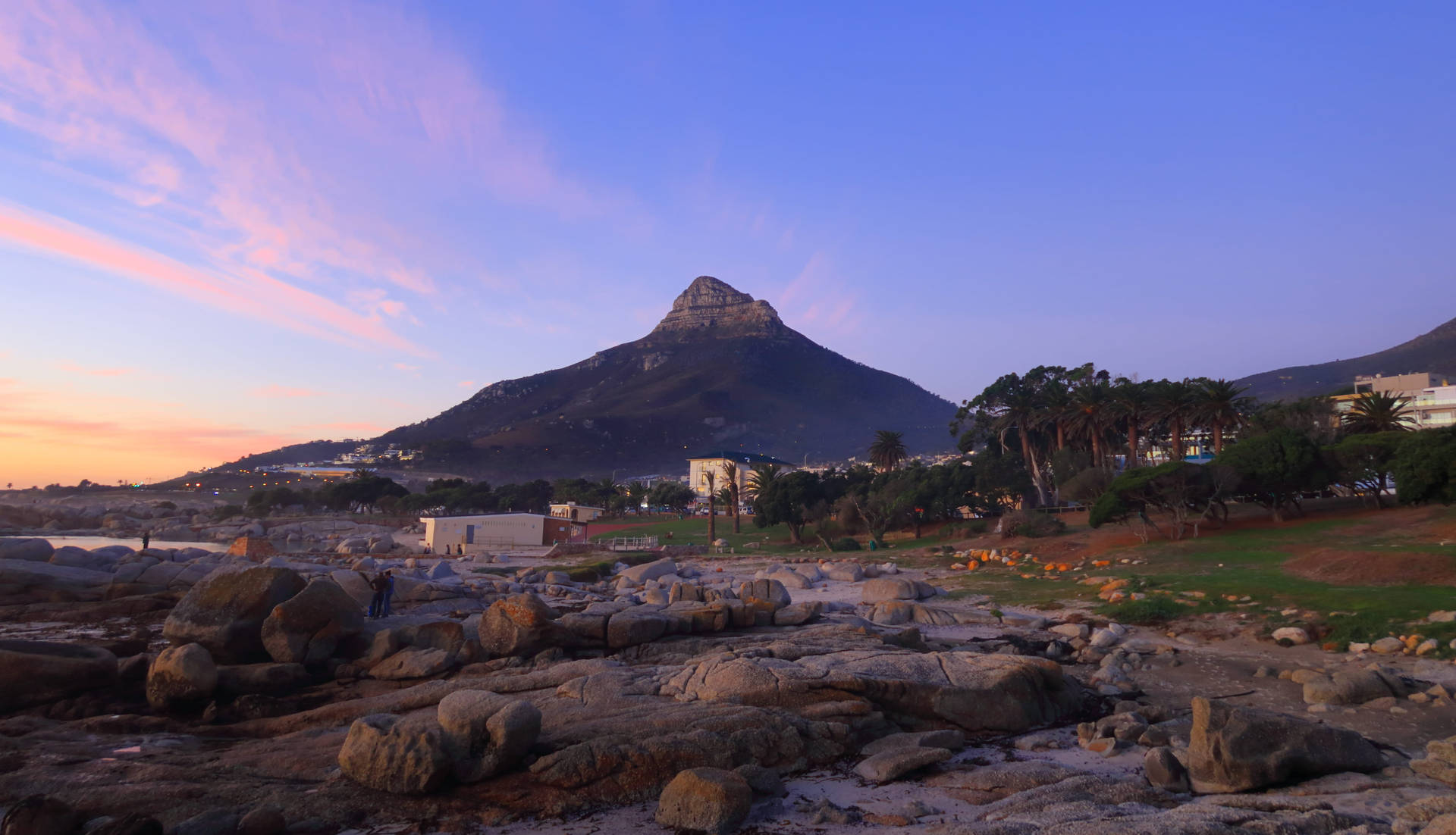 Mountain Landscape In Cape Town