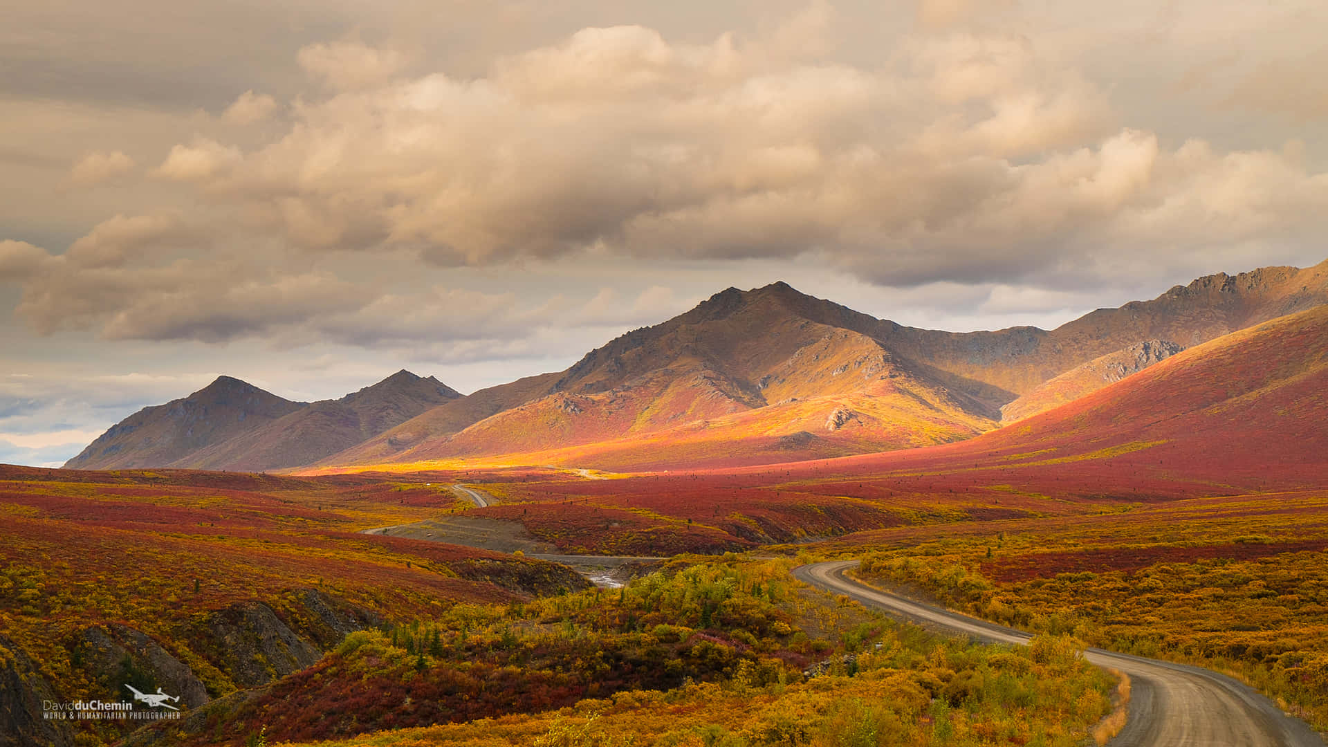 Mountain Landscape Photo By Humanitarian Photographer Background