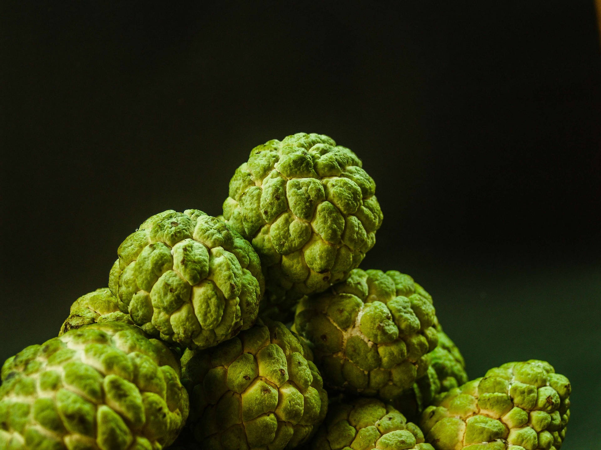 Mountain Of Custard Apples Background