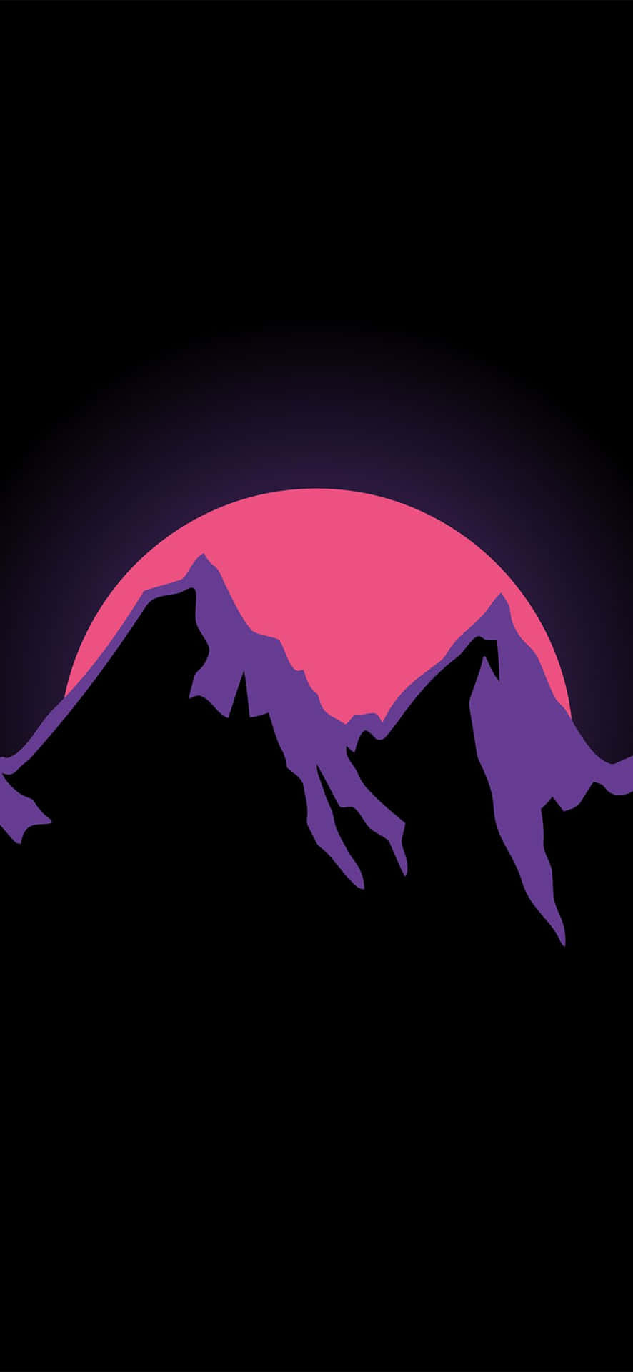 Mountain Silhouette 8k Ultra Hd Amoled Background