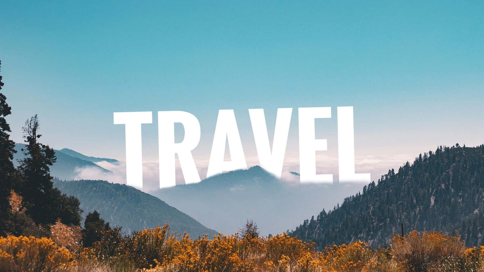 Mountain Travel Inspiration Background