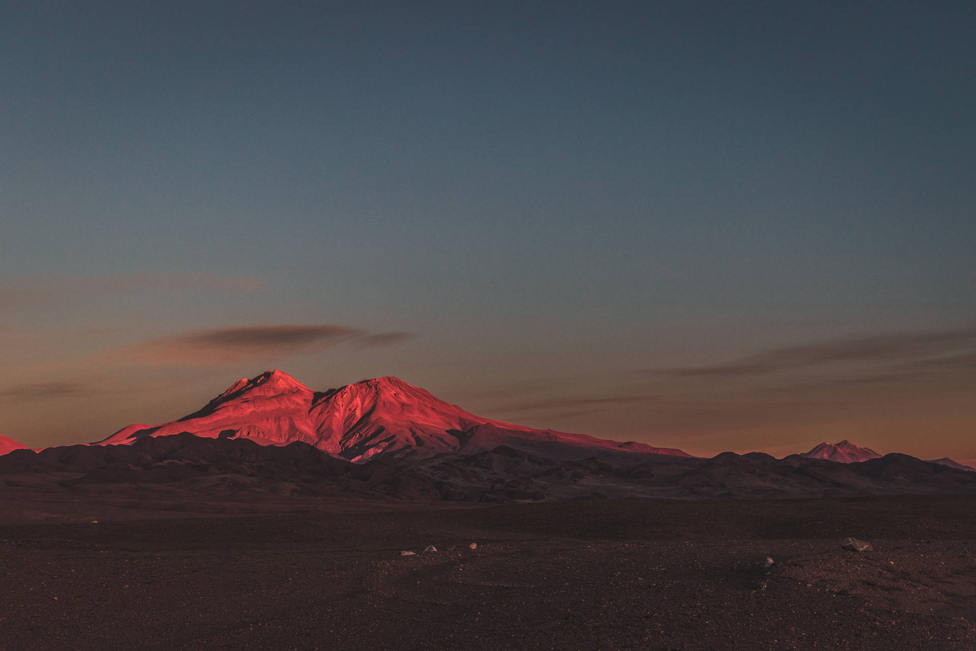 Mountain Twilight Background