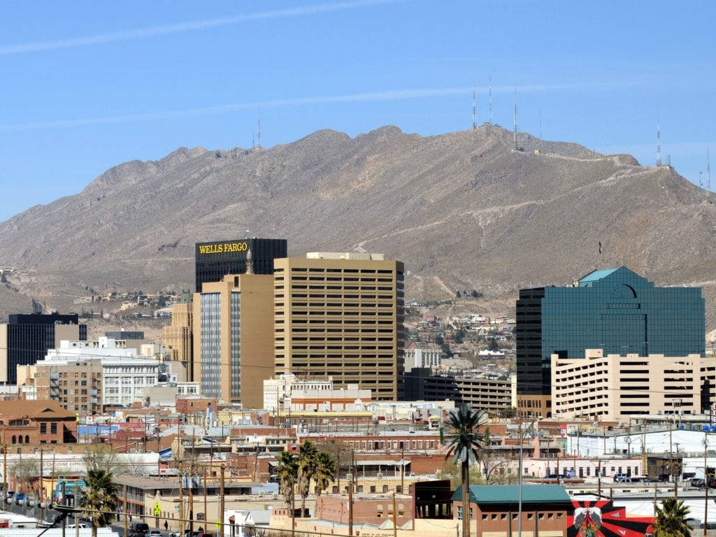 Mountains And Buildings El Paso