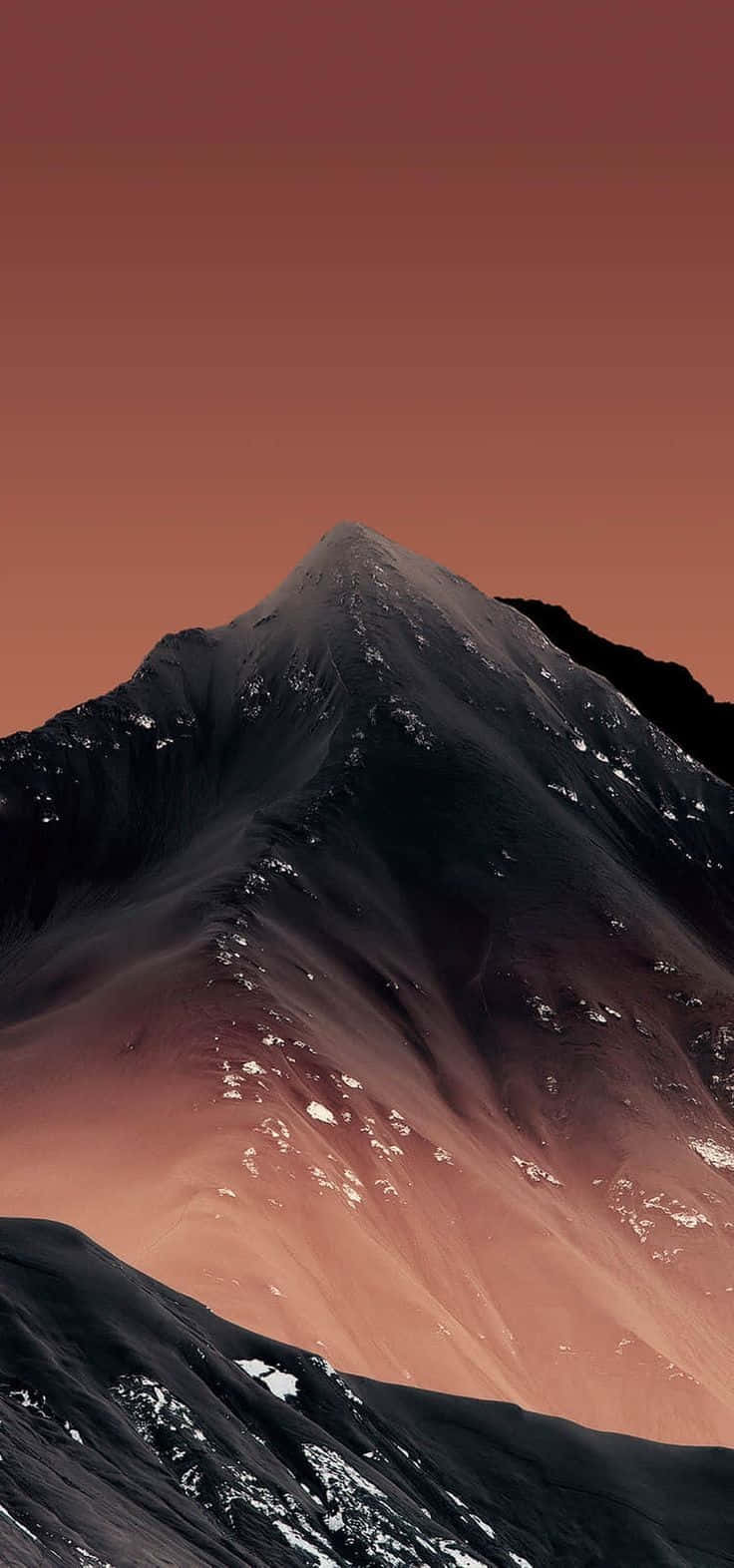 Mountains And Red Sky Acotar Background