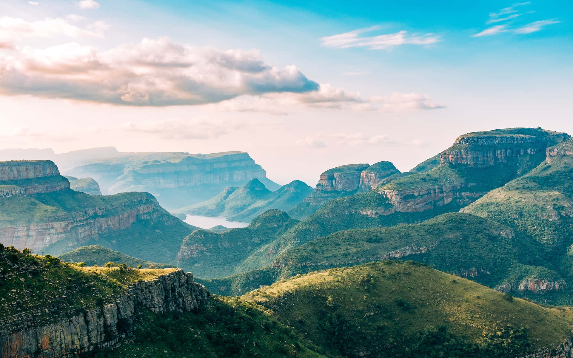 Mountains In Africa Hd Background