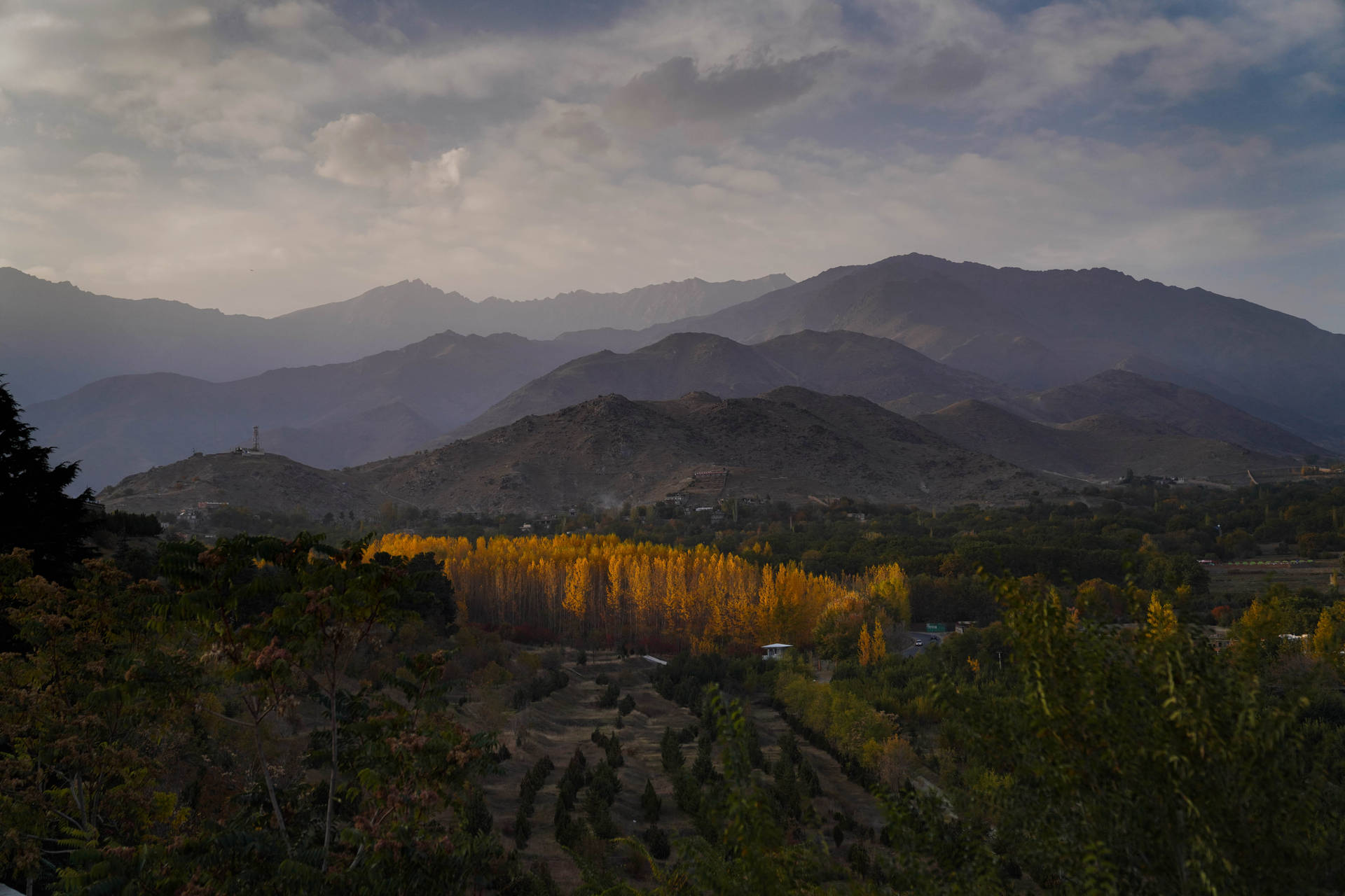 Mountains Of Kabul Background