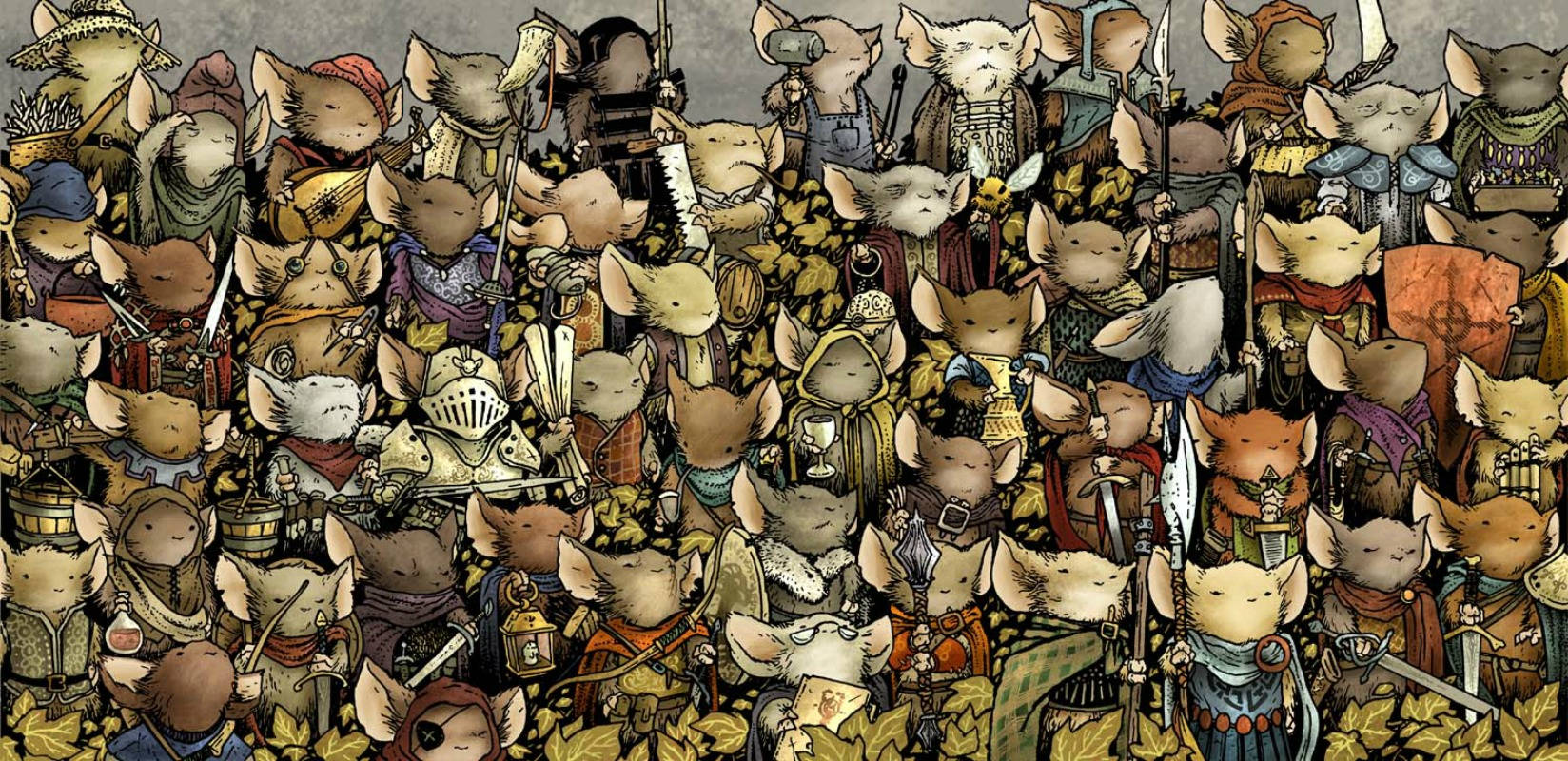 Mouse Warriors Illustration