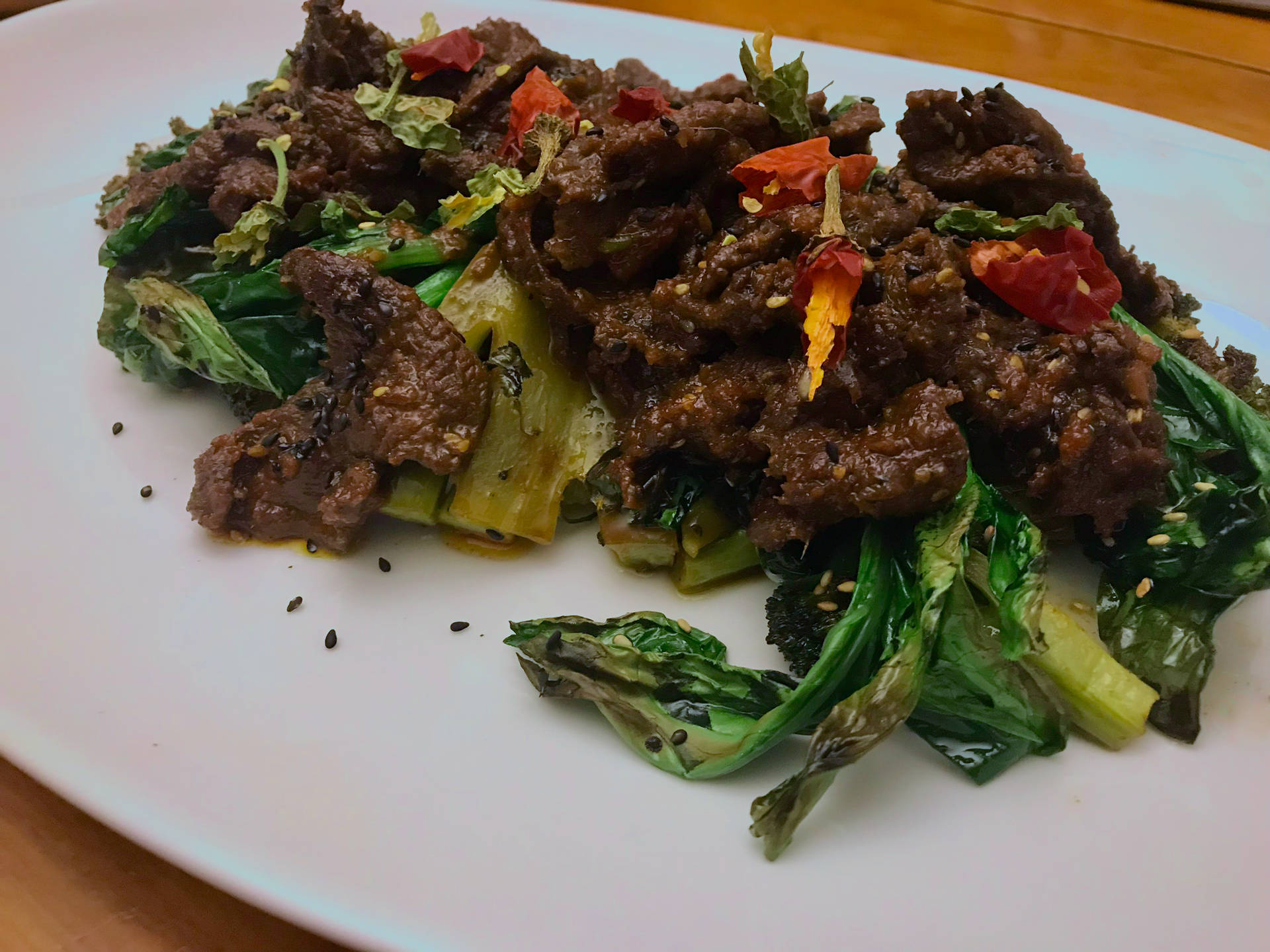 Mouthwatering Bulgogi - Korean Sesame Beef Background