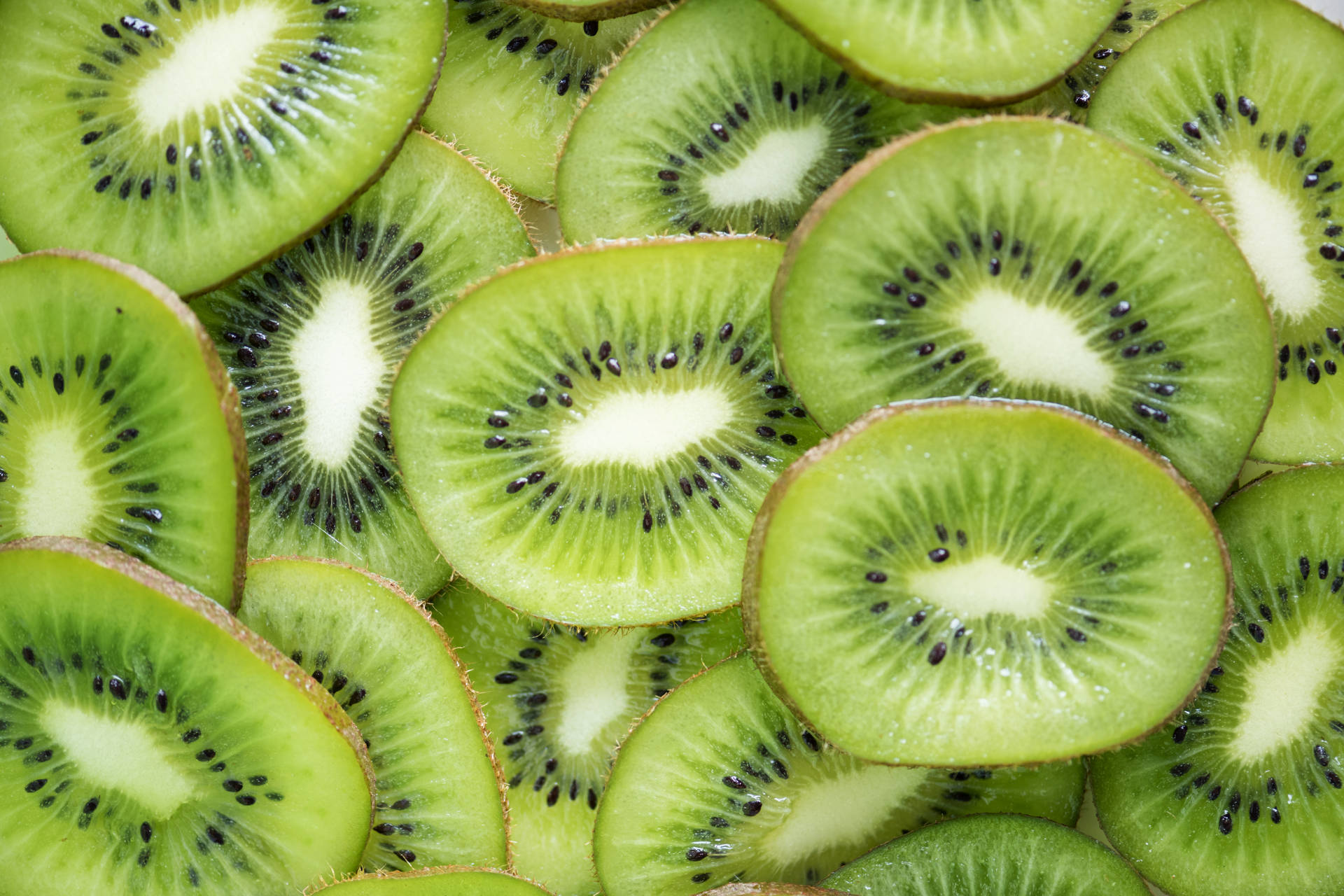 Mouthwatering Kiwi Slices Background