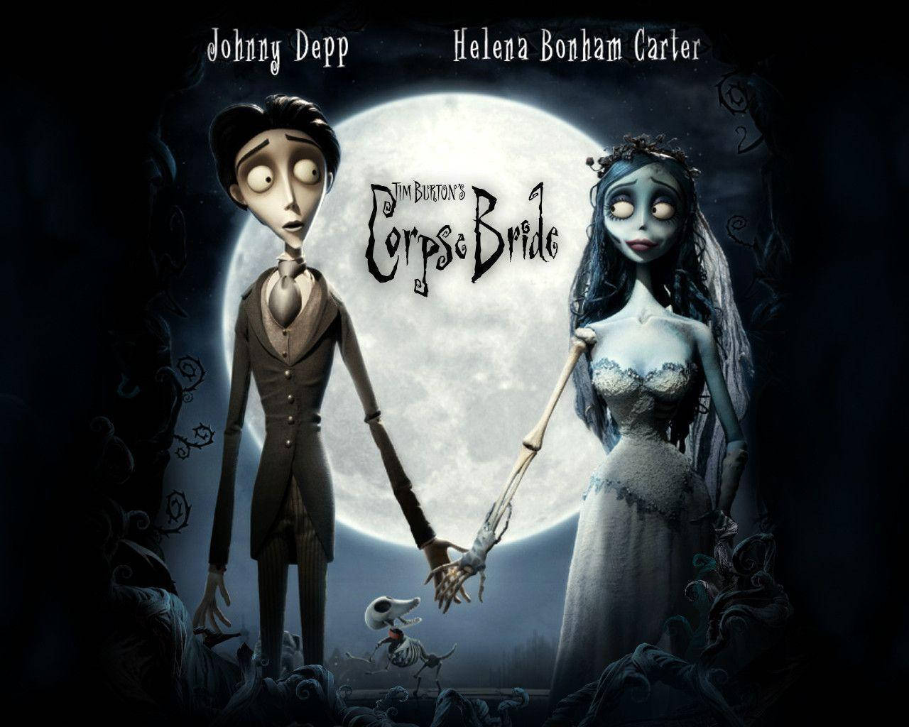 Movie Poster Of Corpse Bride Background
