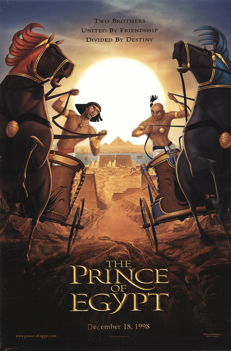 Movie Poster The Prince Of Egypt Background