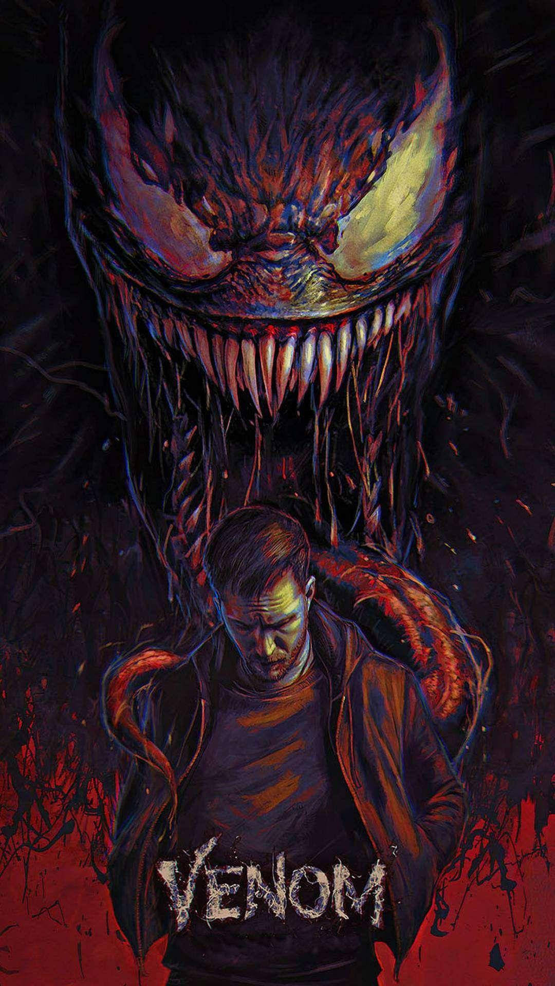 Movie Poster Venom Iphone Background