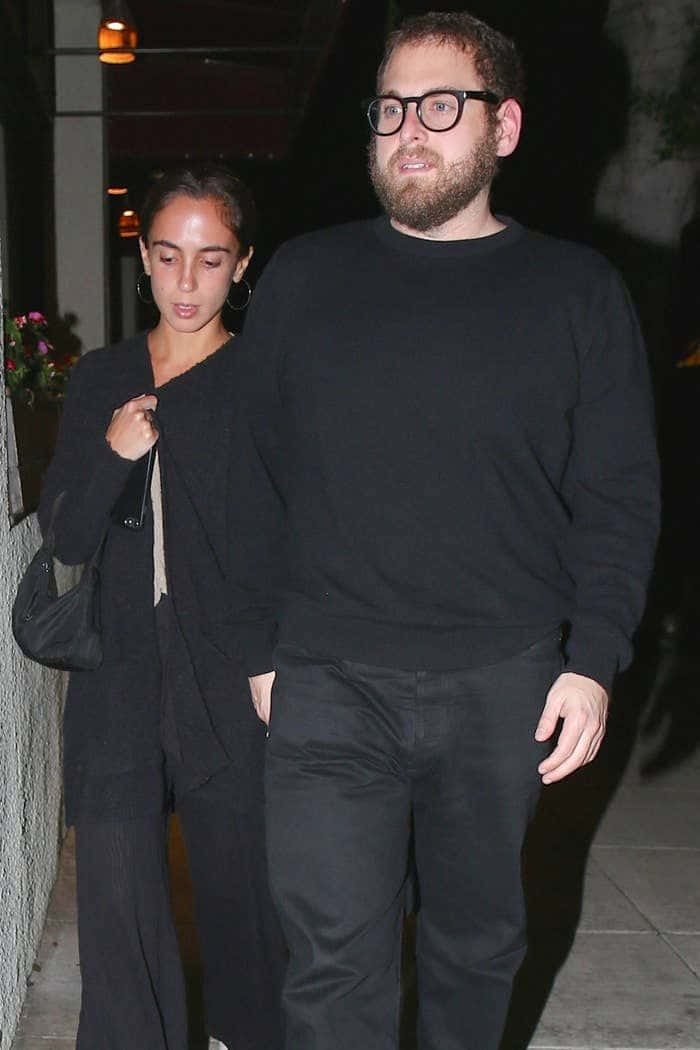 Movie Star Jonah Hill At A Premiere