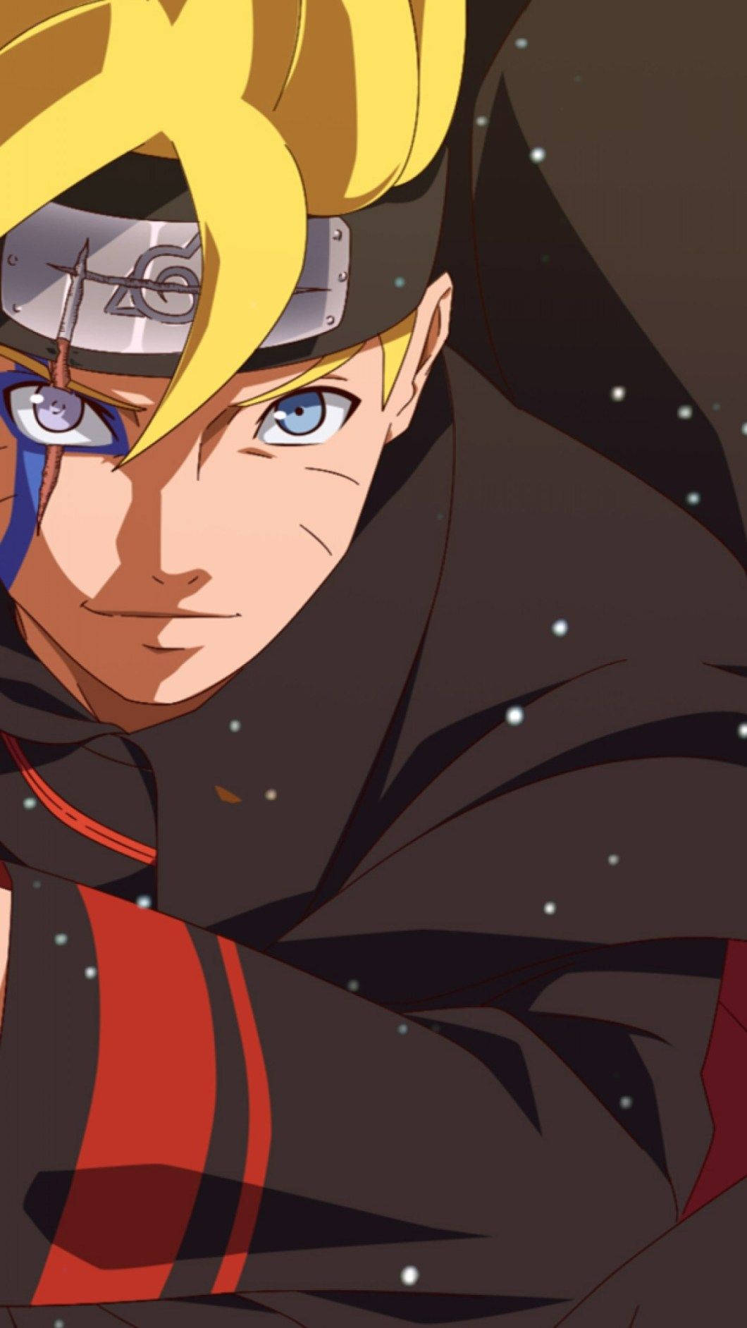 Moving Naruto Blue Purple Eyes Background