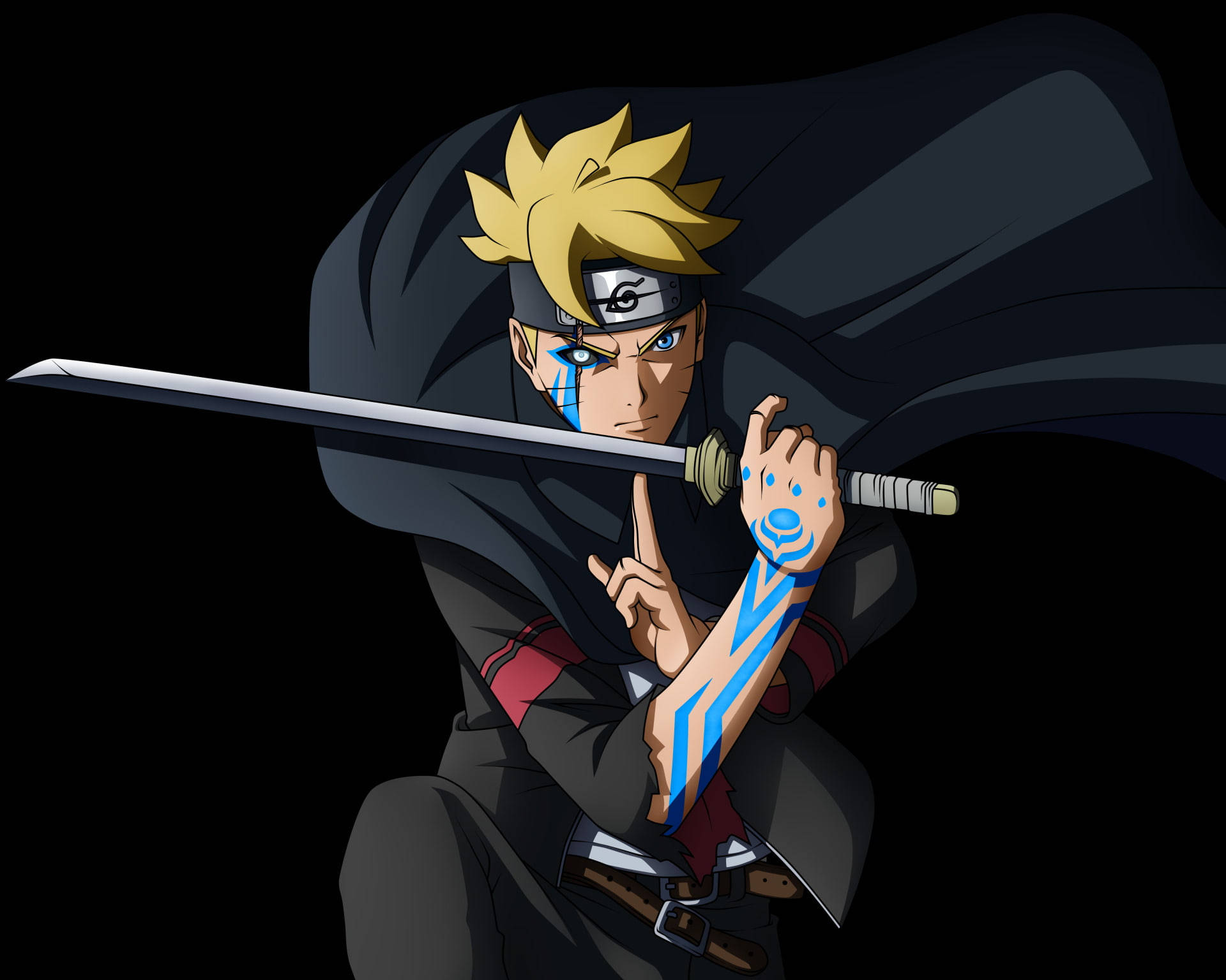 Moving Naruto Dark Art Background