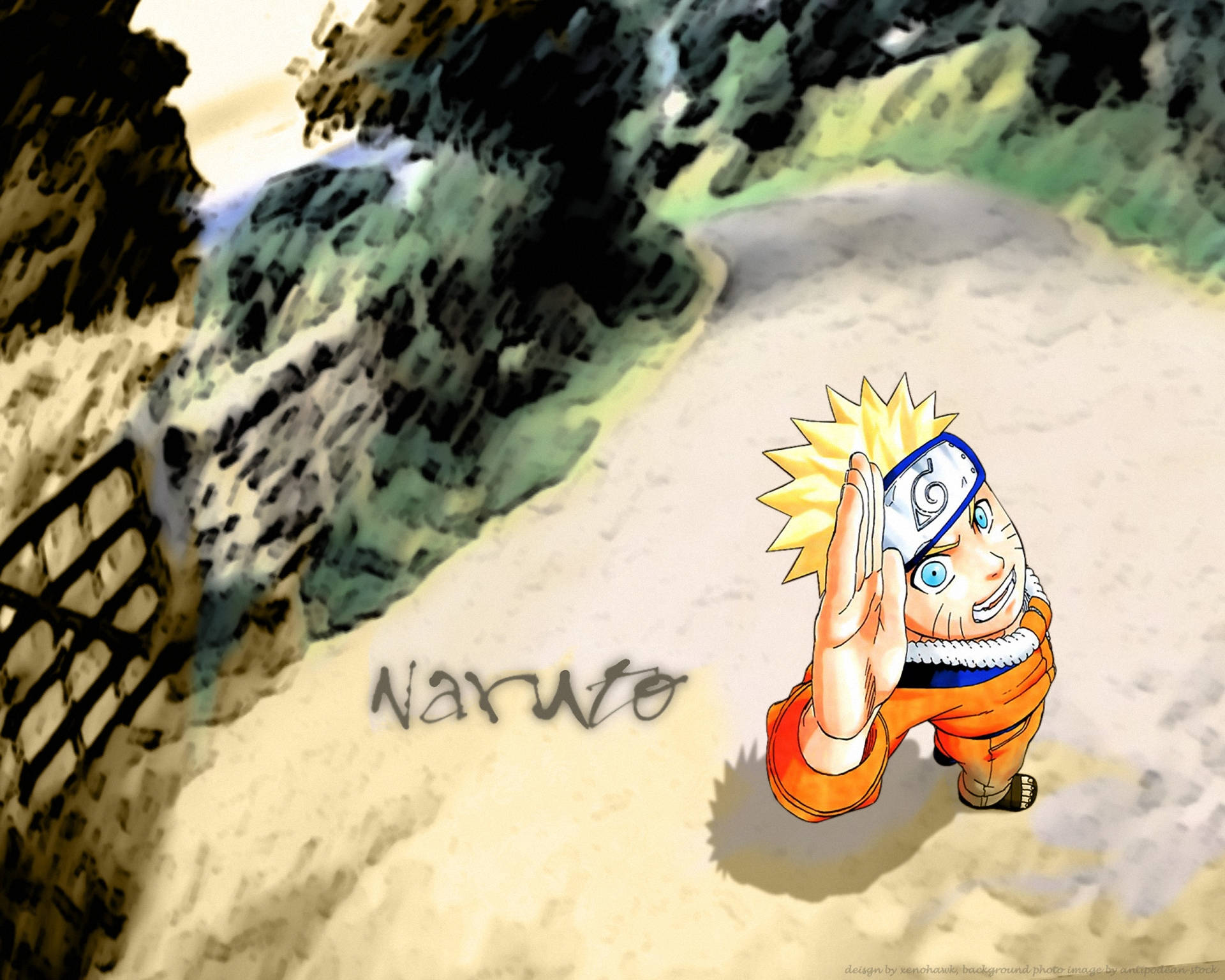 Moving Naruto Salute