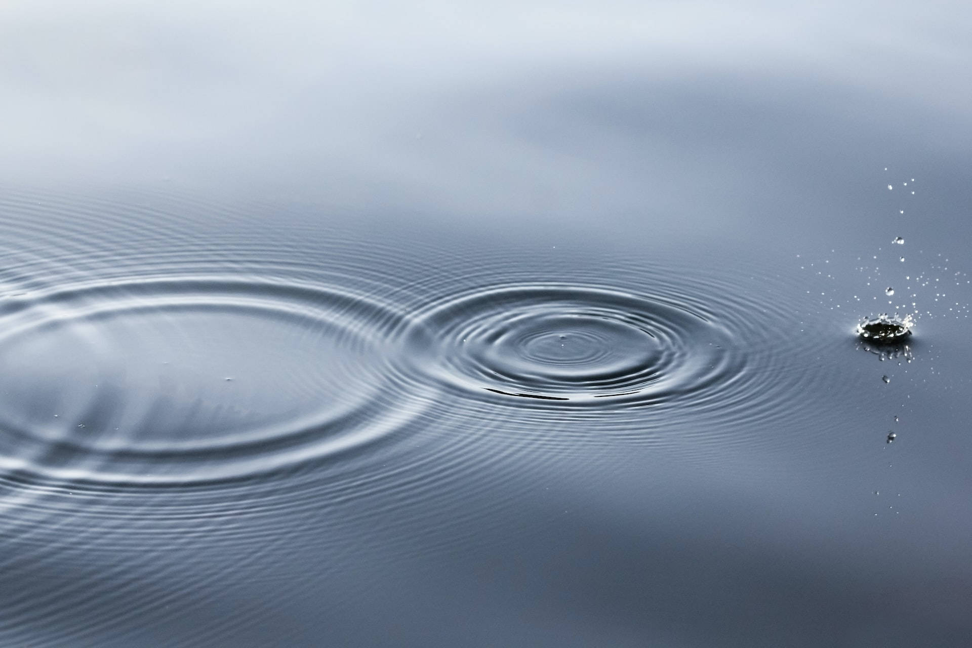 Moving Water Ripples Background