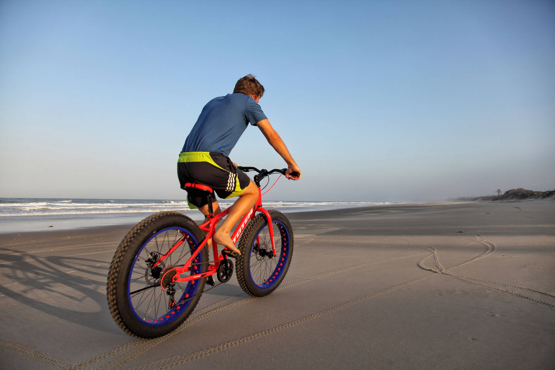 Mozambique Bicycle Rider Background