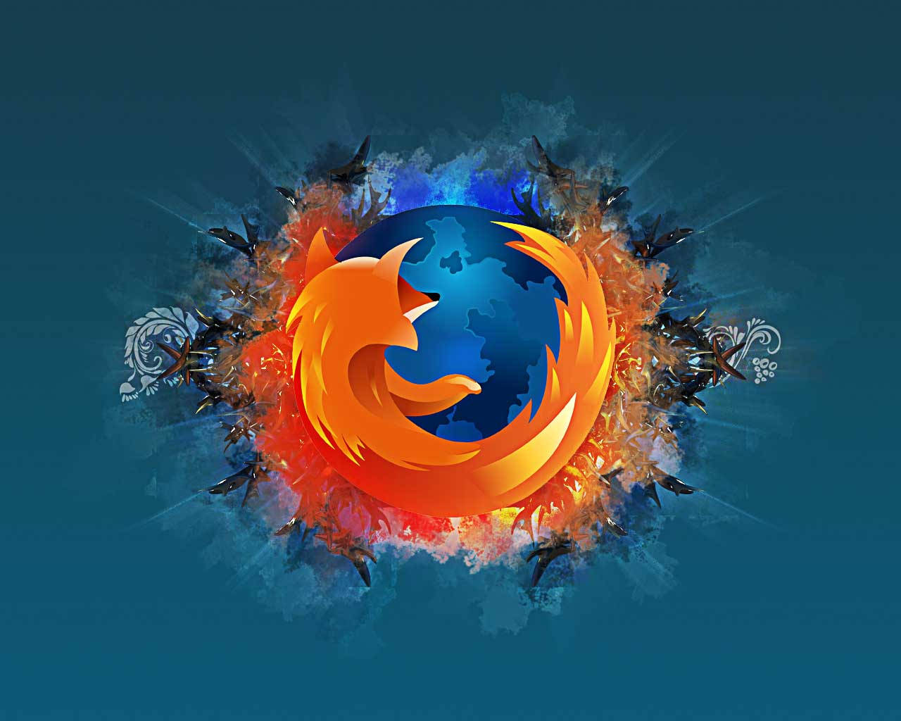 Mozilla Firefox Browser Kaleidoscope