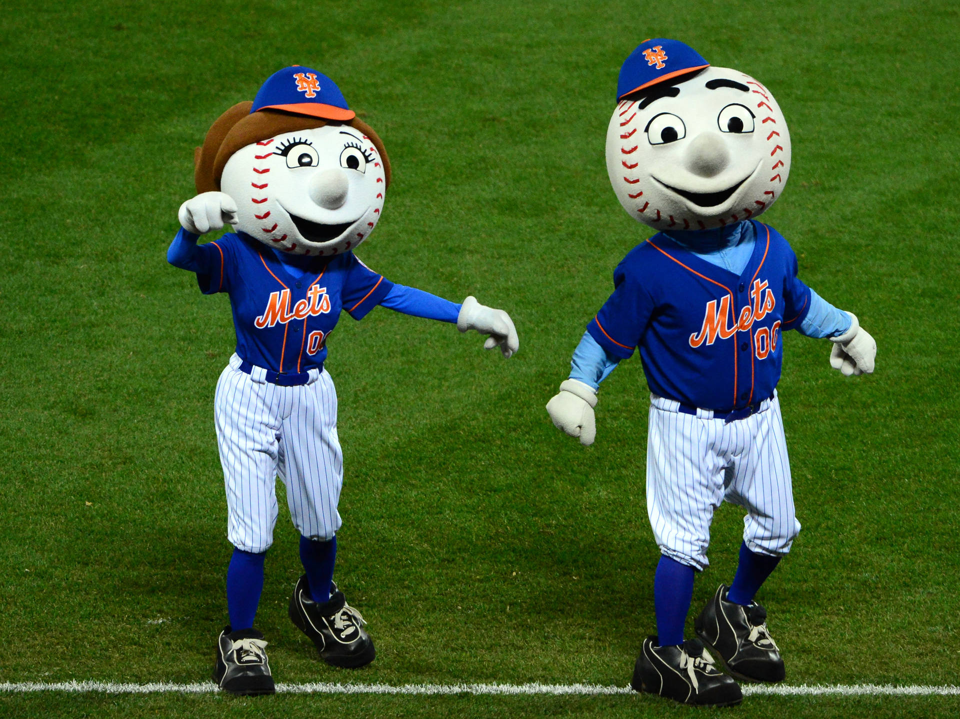 Mr. And Ms. New York Mets Background