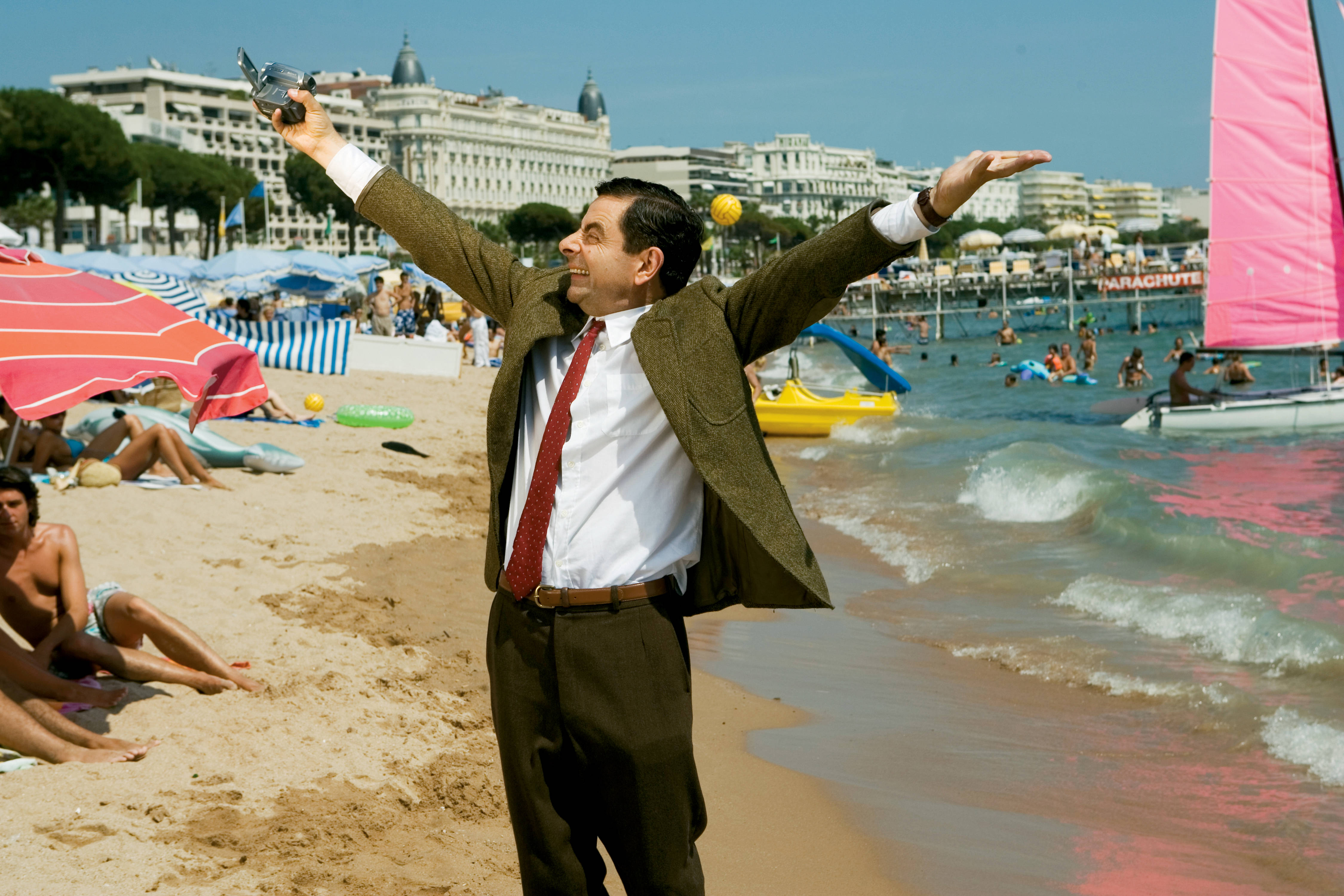 Mr Bean 4k Beach Background