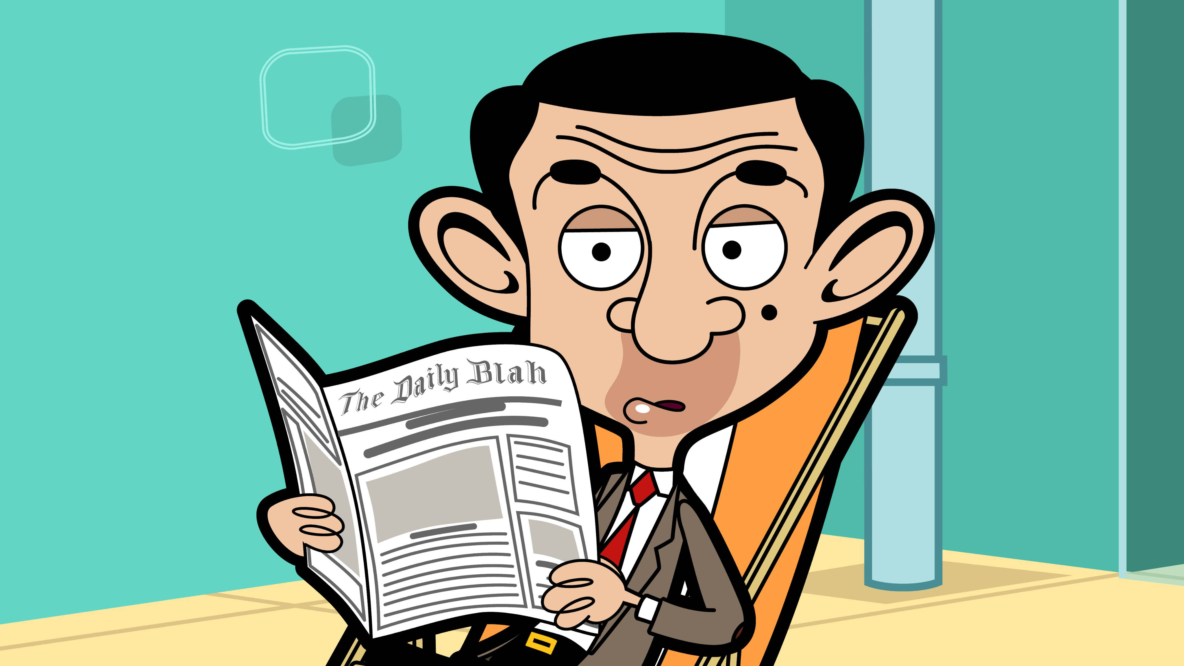 Mr Bean 4k Newspaper Background