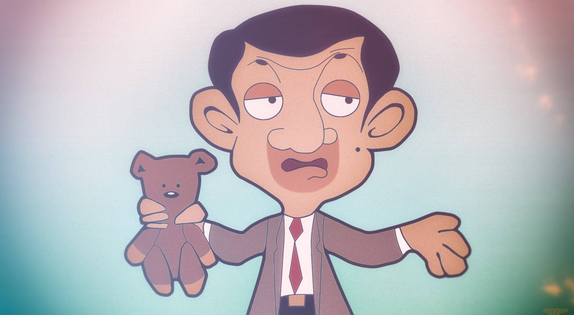 Mr. Bean Cartoon Old Version Background