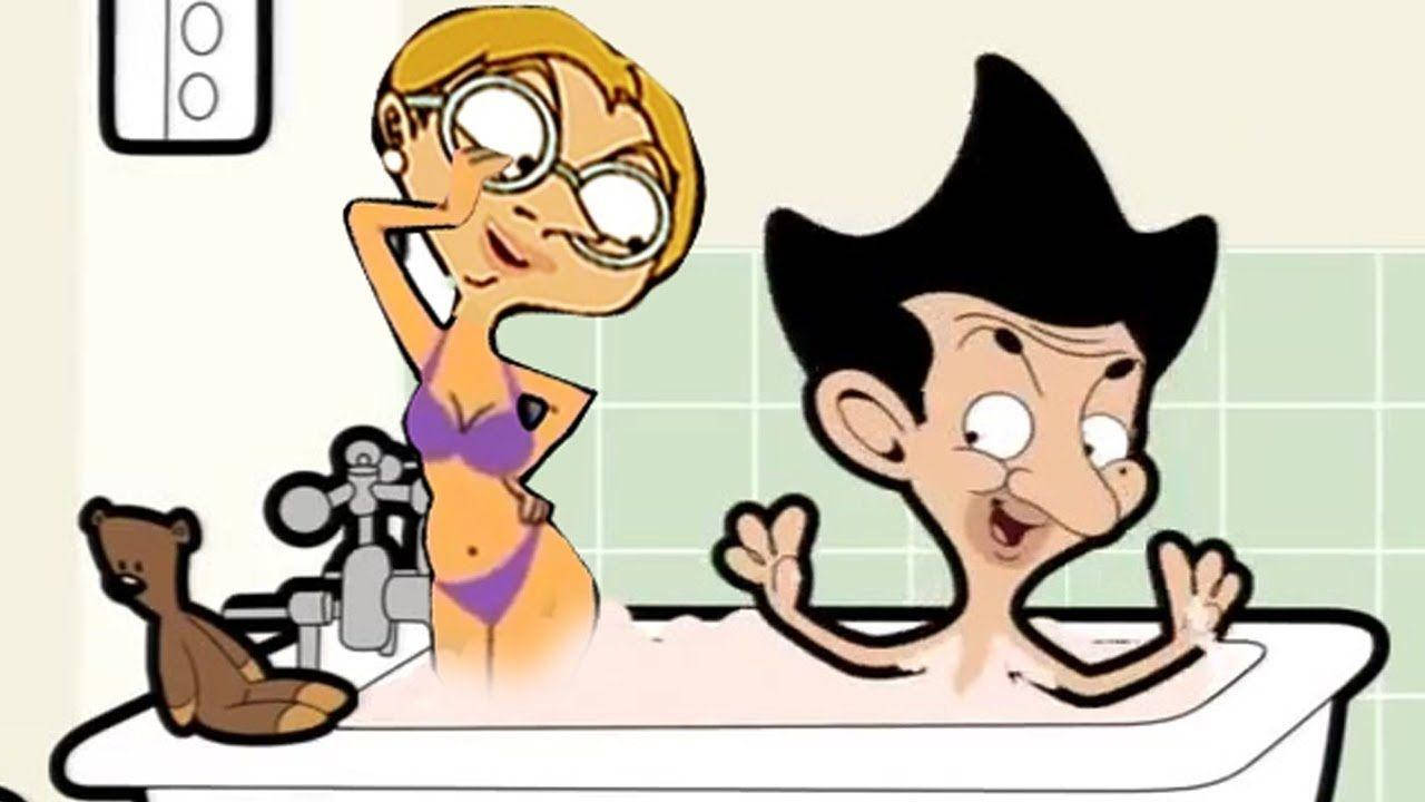 Mr. Bean Cartoon Tub