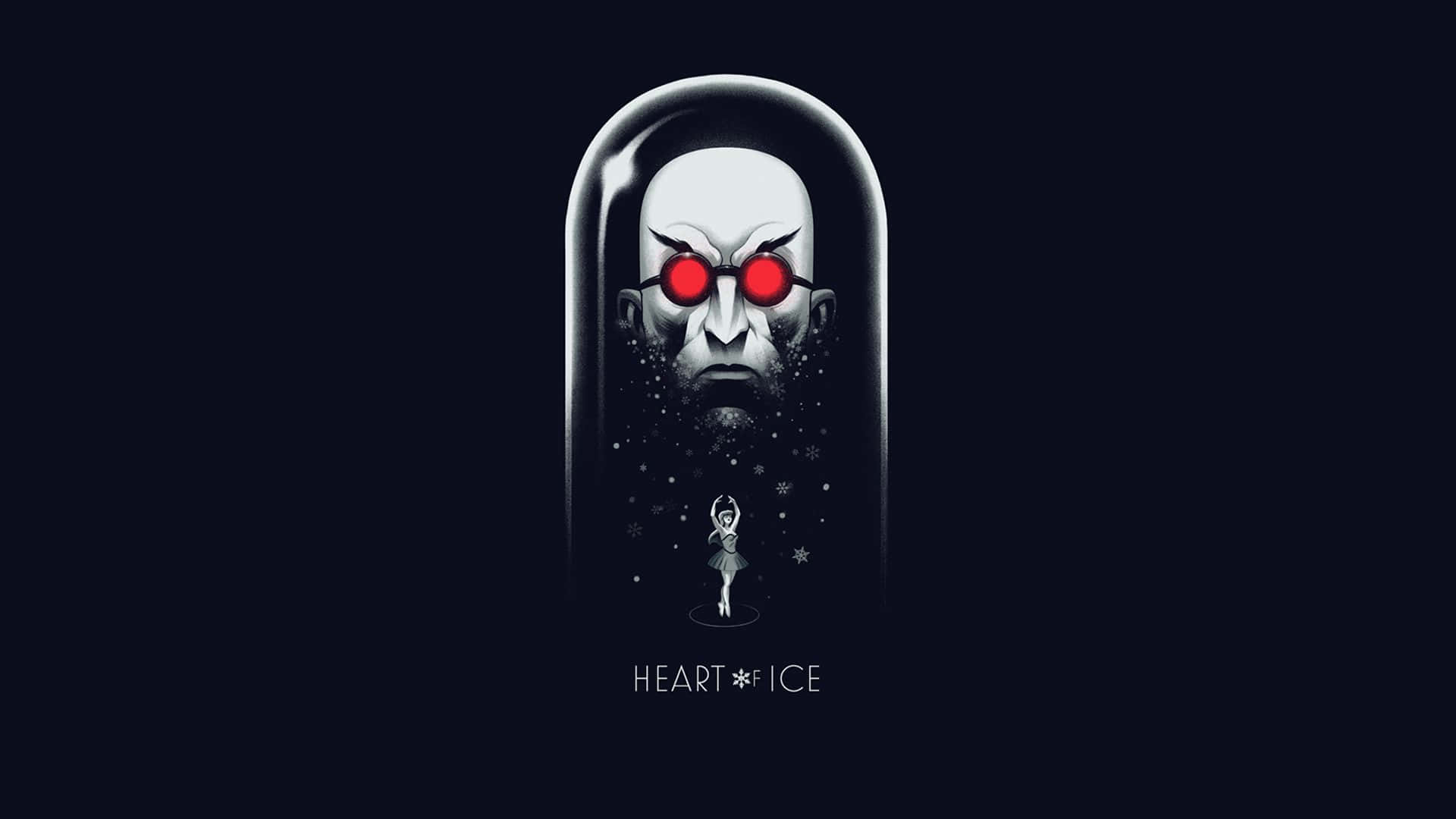 Mr. Freeze In A Chilling Stance Background