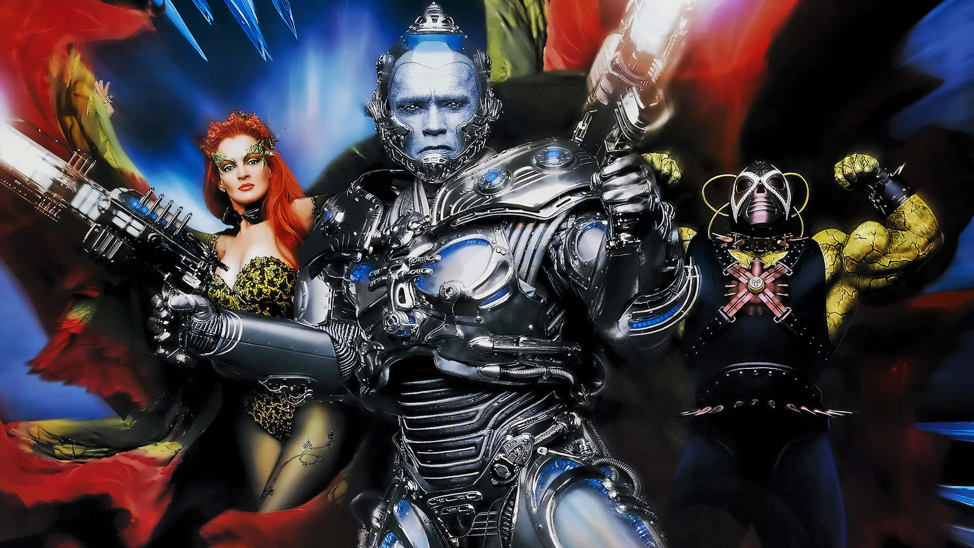 Mr. Freeze: The Ultimate Cold Villain In Action Background