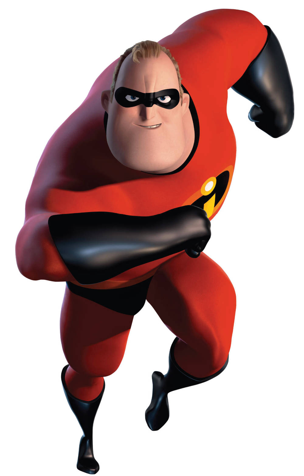 Mr. Incredible Running Pose Background
